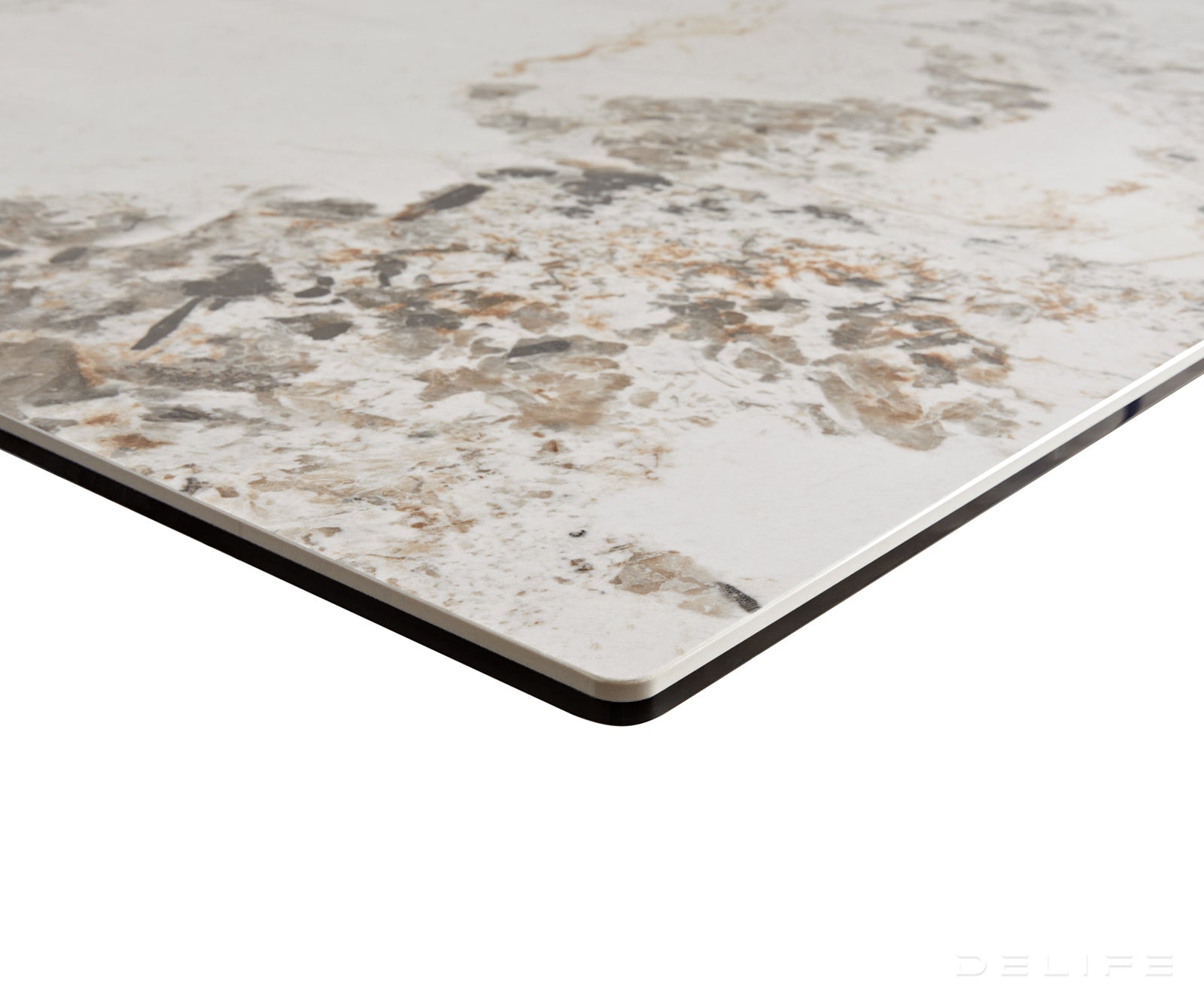 Produljivi stol Edge 200/300x100, Materijal: Keramika Minas Melange
