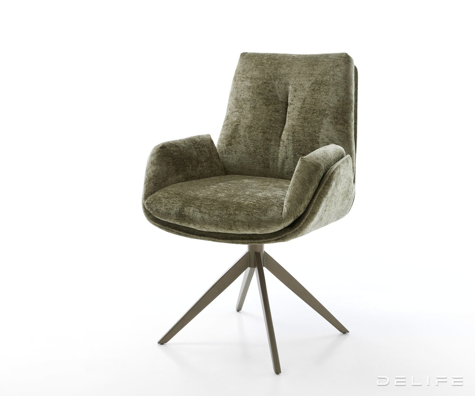 Blagovaonska stolica Clea, Materijal: Chenille