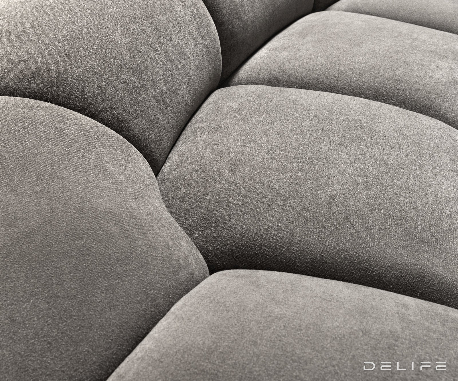 Sofa Lunna 464x212cm, Materijal: Strukturirana tkanina