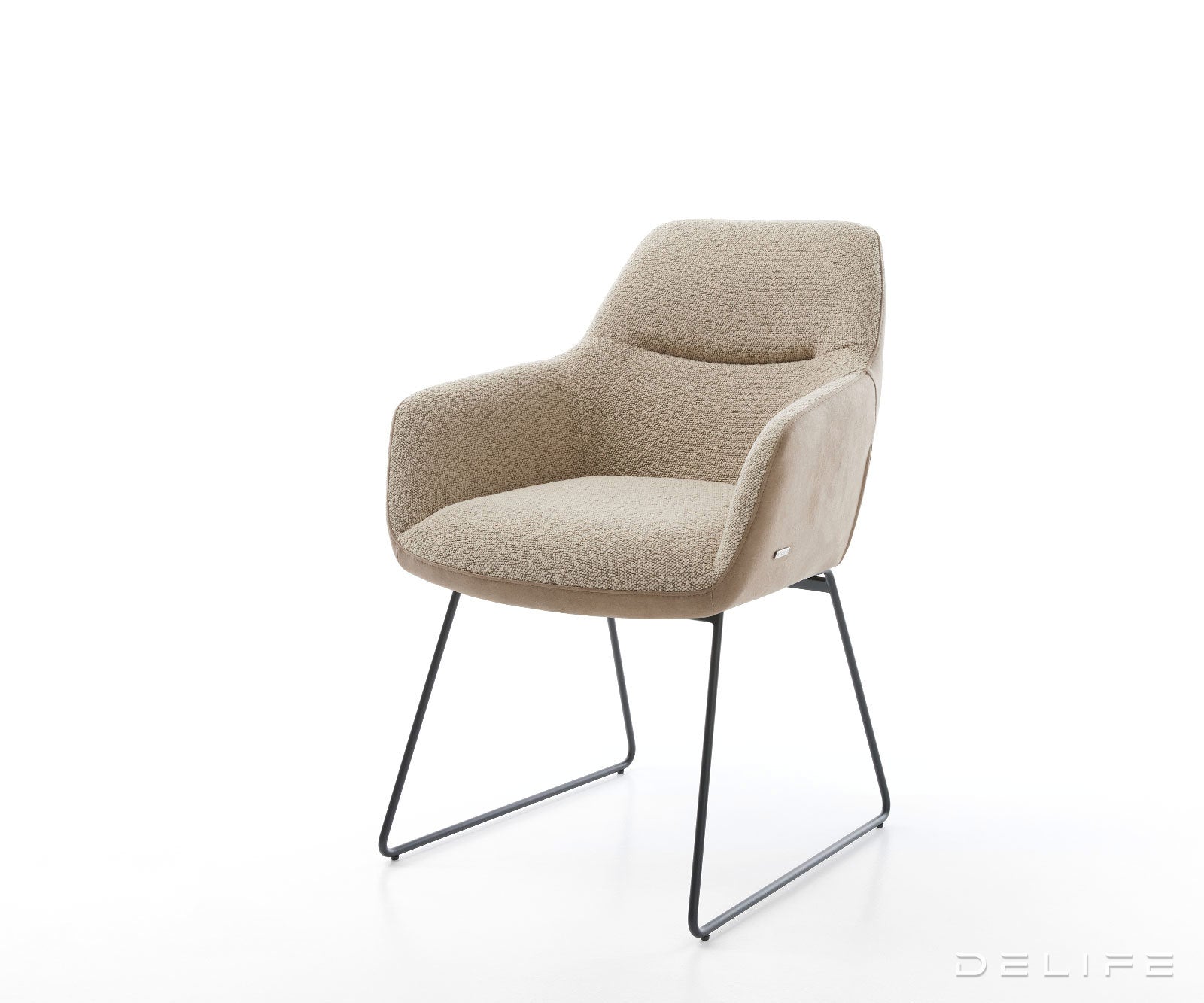 Blagovaonska stolica Pejo, Materijal: Mikrofibra/Boucle