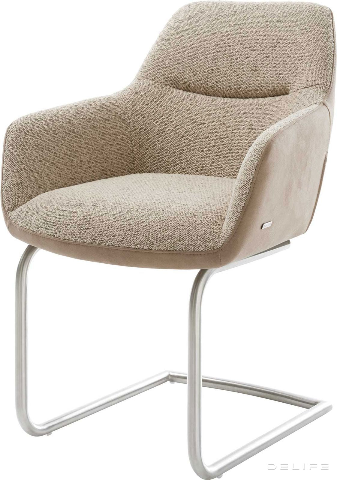 Blagovaonska stolica Pejo, Materijal: Mikrofibra/Boucle