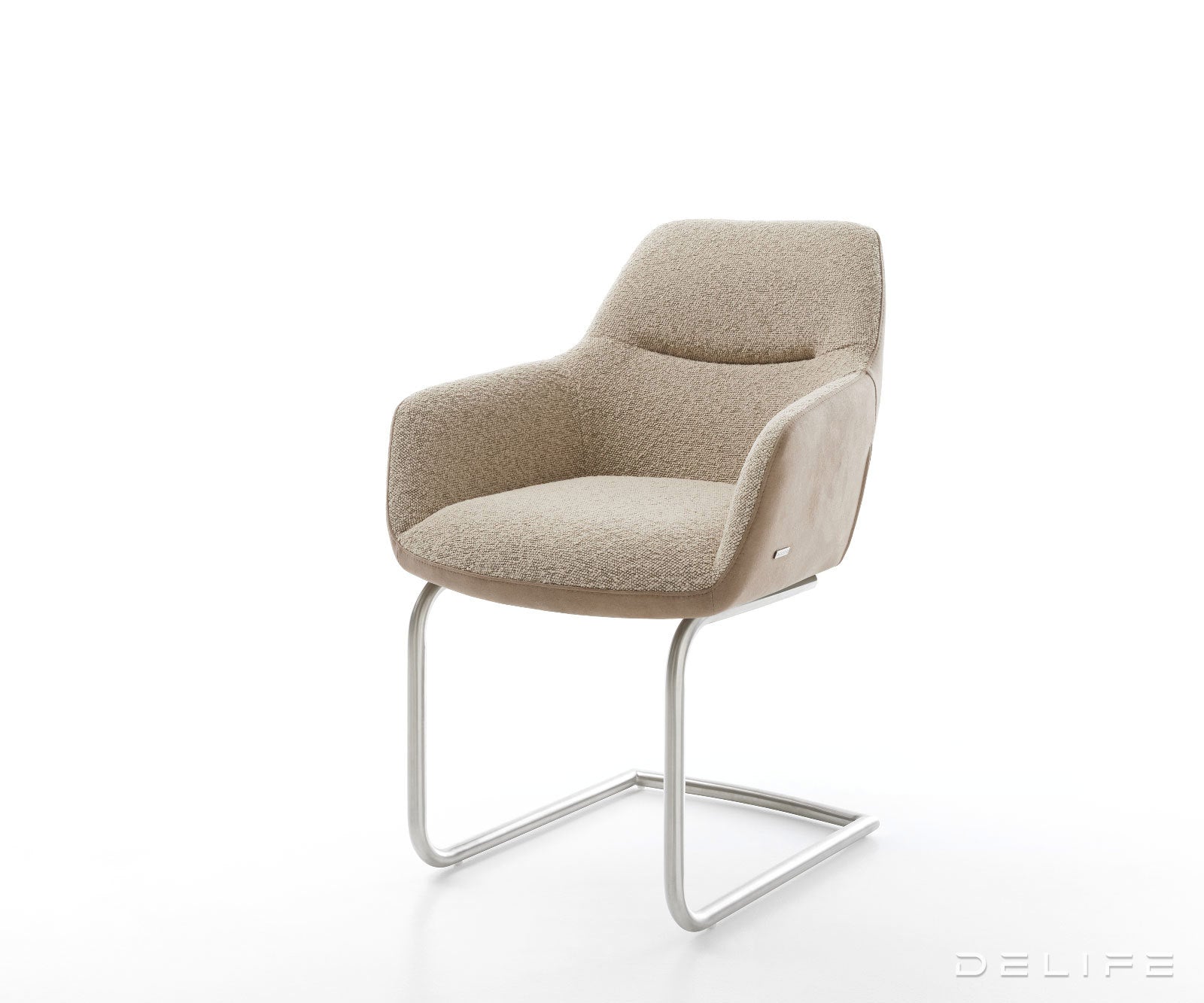 Blagovaonska stolica Pejo, Materijal: Mikrofibra/Boucle