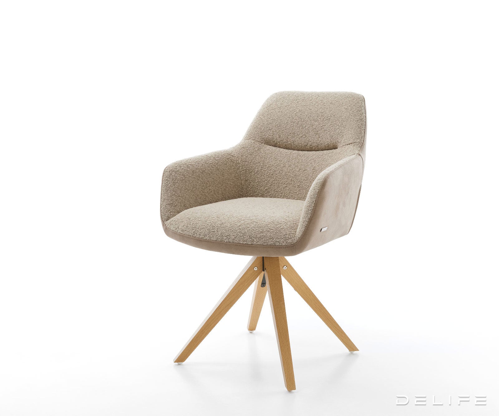Blagovaonska stolica Pejo, Materijal: Mikrofibra/Boucle