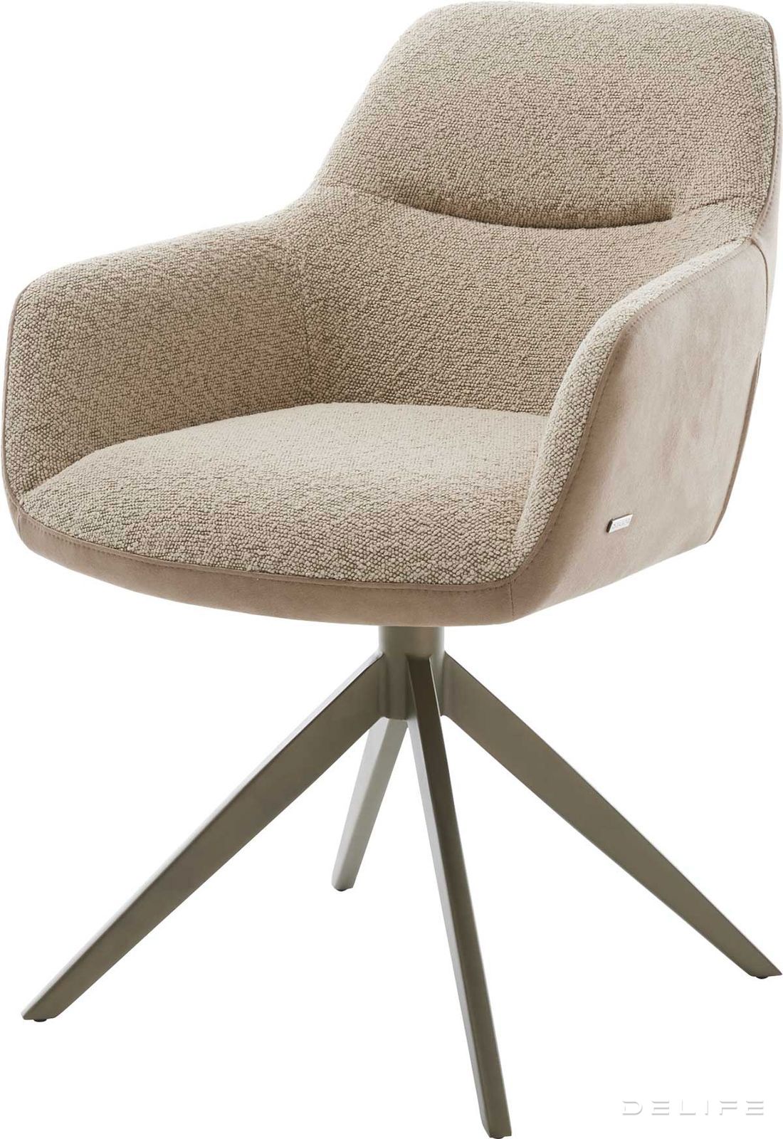 Blagovaonska stolica Pejo, Materijal: Mikrofibra/Boucle