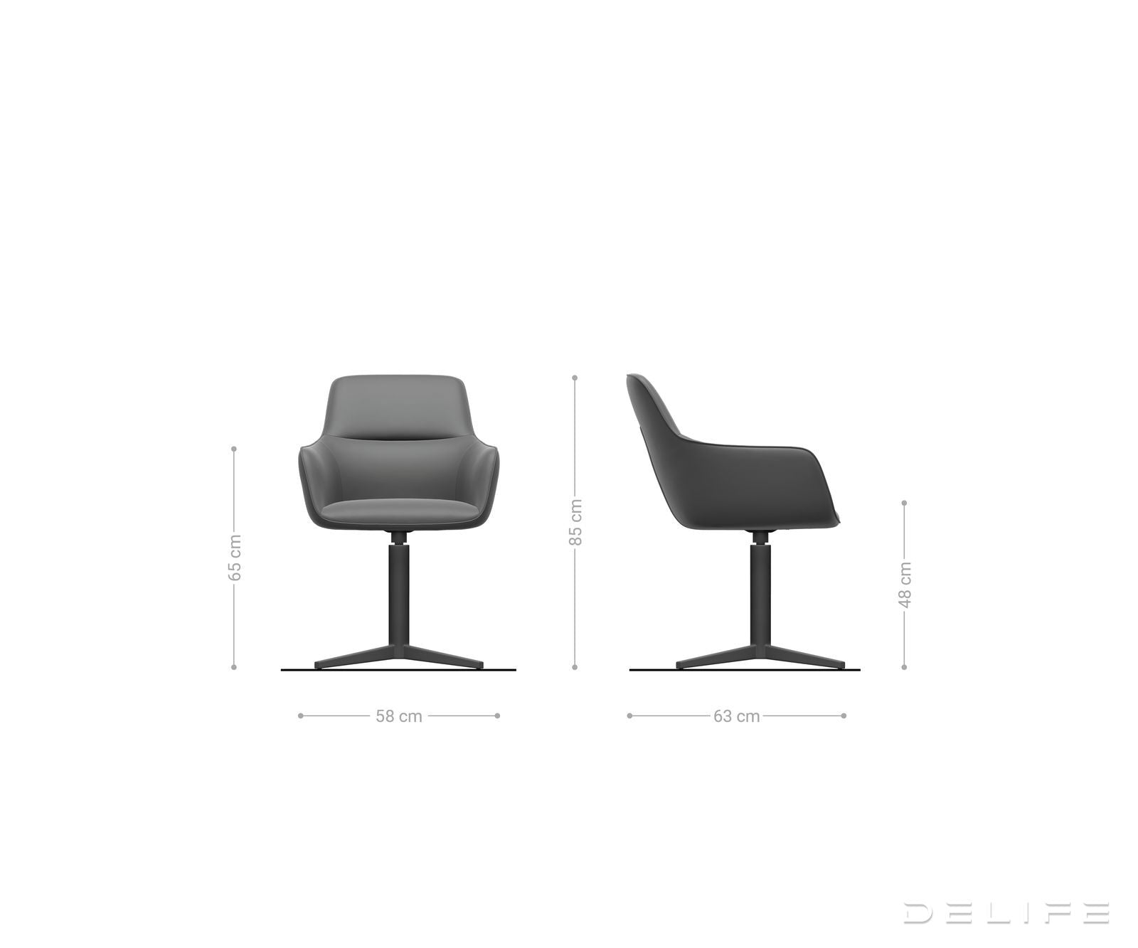 Blagovaonska stolica Pejo, Materijal: Mikrofibra/Boucle