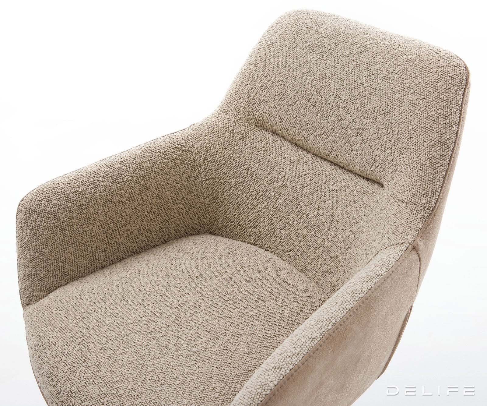 Blagovaonska stolica Pejo, Materijal: Mikrofibra/Boucle