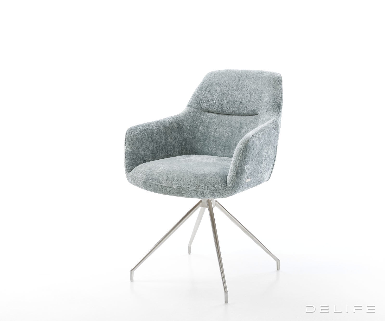 Blagovaonska stolica Pejo, Materijal: Chenille