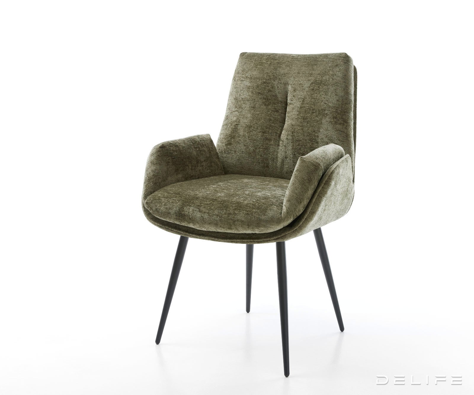 Blagovaonska stolica Clea, Materijal: Chenille