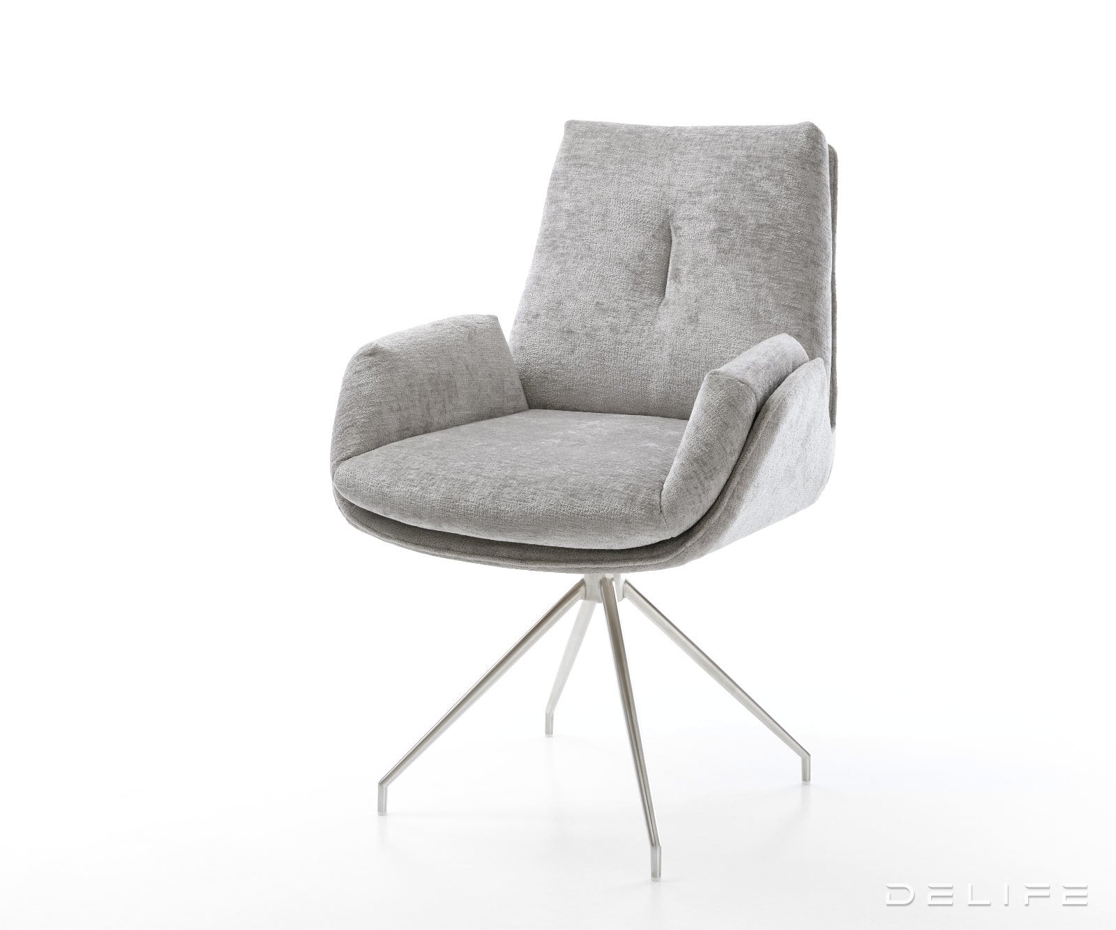 Blagovaonska stolica Clea, Materijal: Chenille