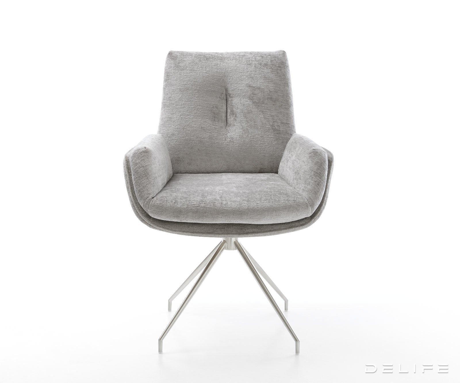 Blagovaonska stolica Clea, Materijal: Chenille