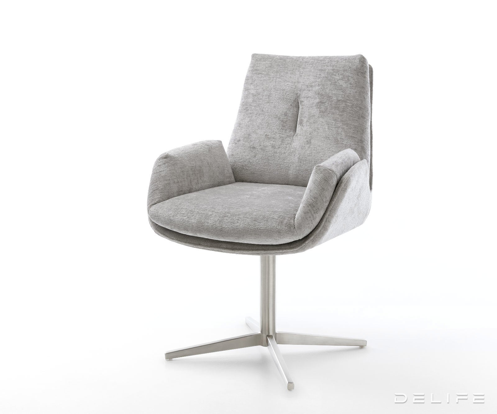 Blagovaonska stolica Clea, Materijal: Chenille