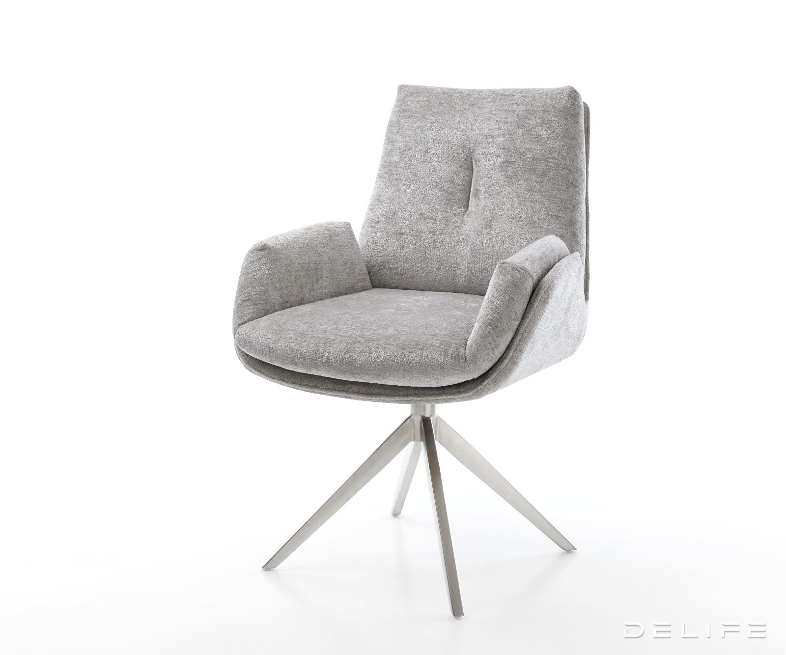 Blagovaonska stolica Clea, Materijal: Chenille