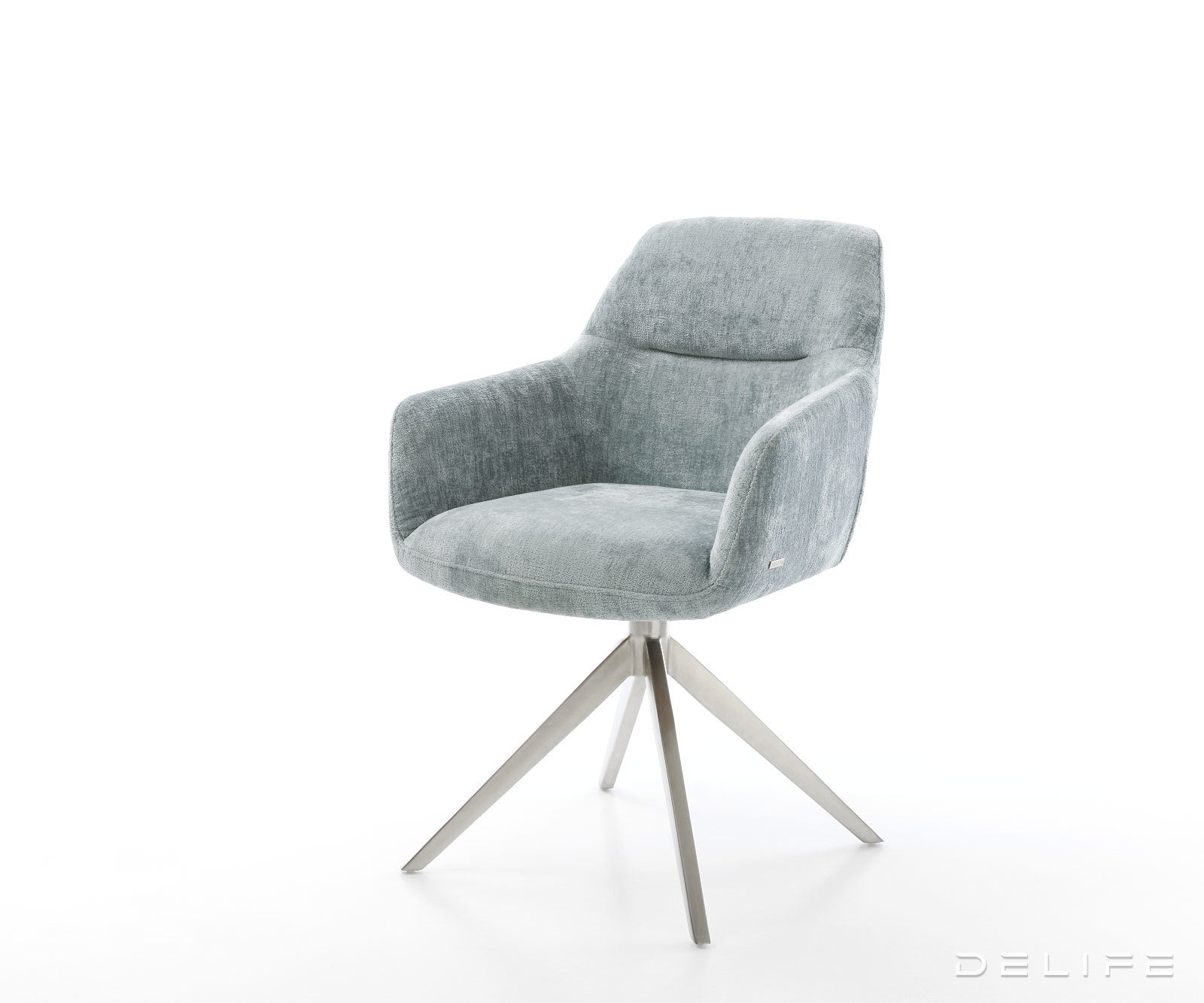 Blagovaonska stolica Pejo, Materijal: Chenille