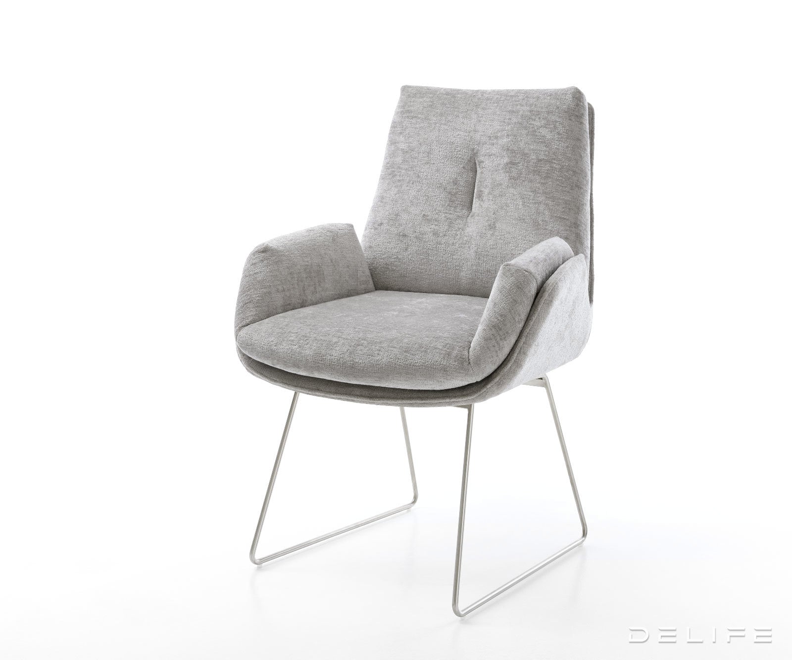 Blagovaonska stolica Clea, Materijal: Chenille