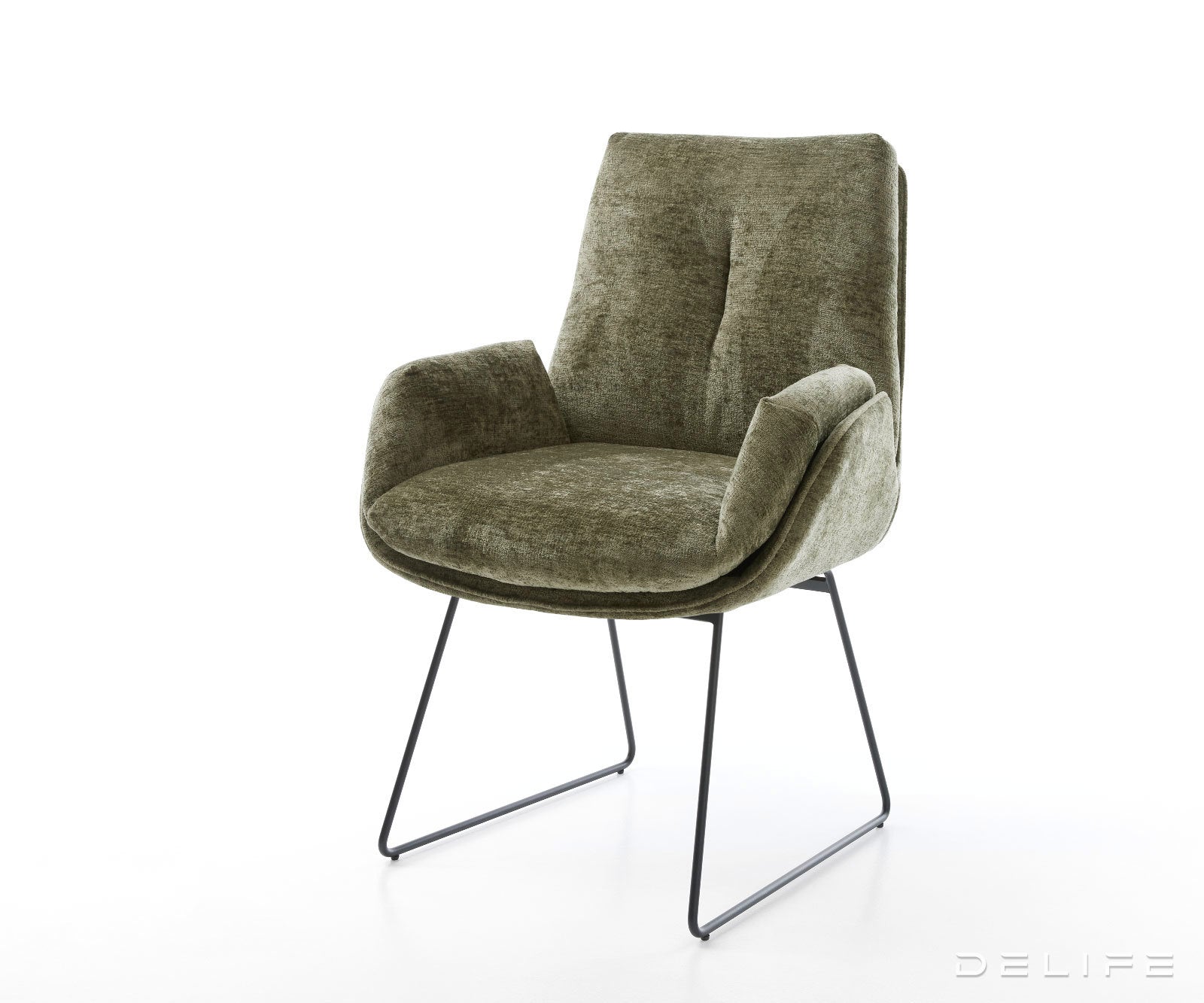 Blagovaonska stolica Clea, Materijal: Chenille