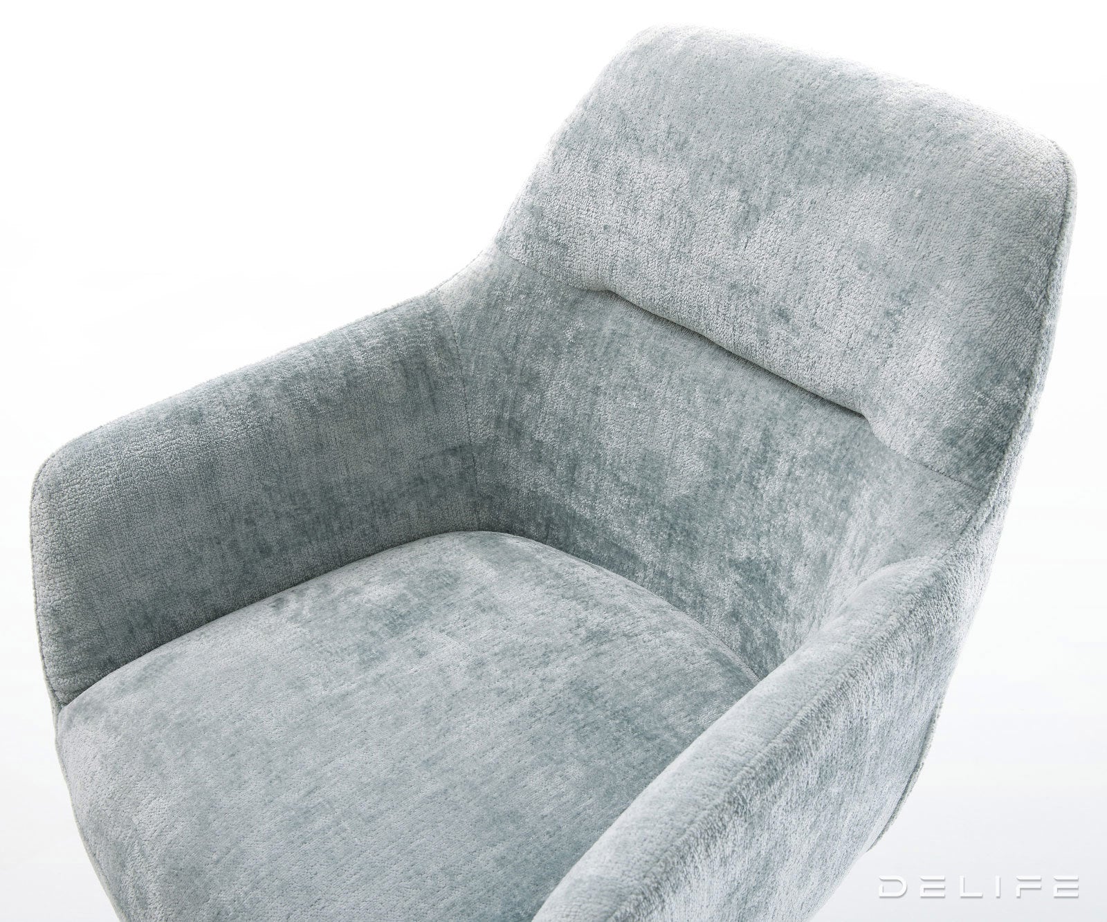 Blagovaonska stolica Pejo, Materijal: Chenille