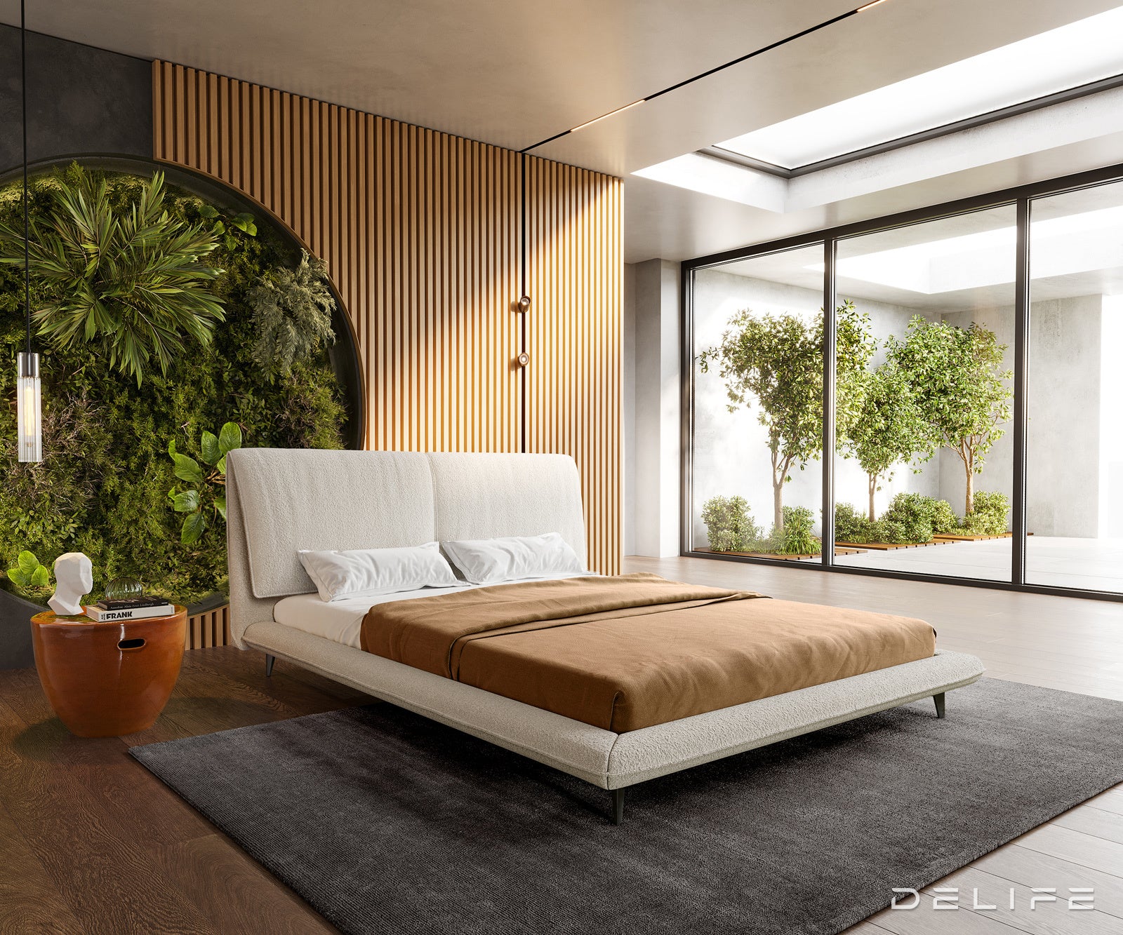 Okvir Kreveta Cousino, Materijal: Boucle