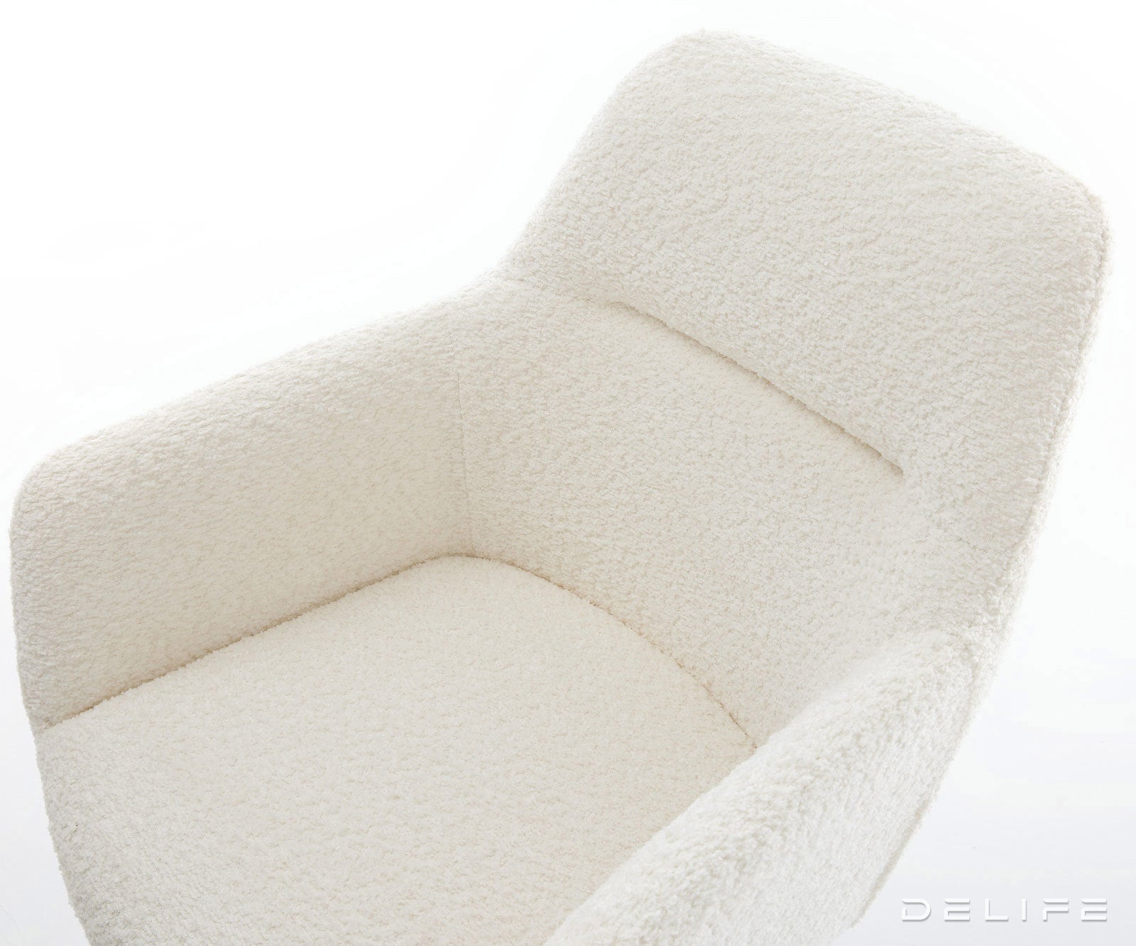 Blagovaonska stolica Pejo, Materijal: Boucle