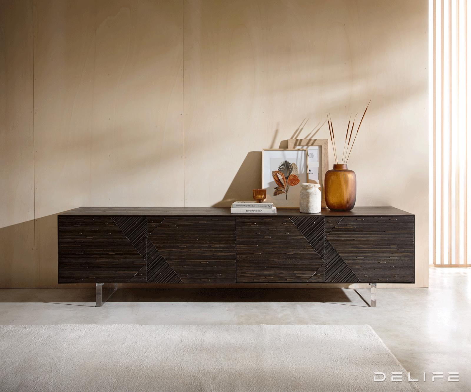 Tv komoda Tereos 220x45cm, Materijal: Jasen