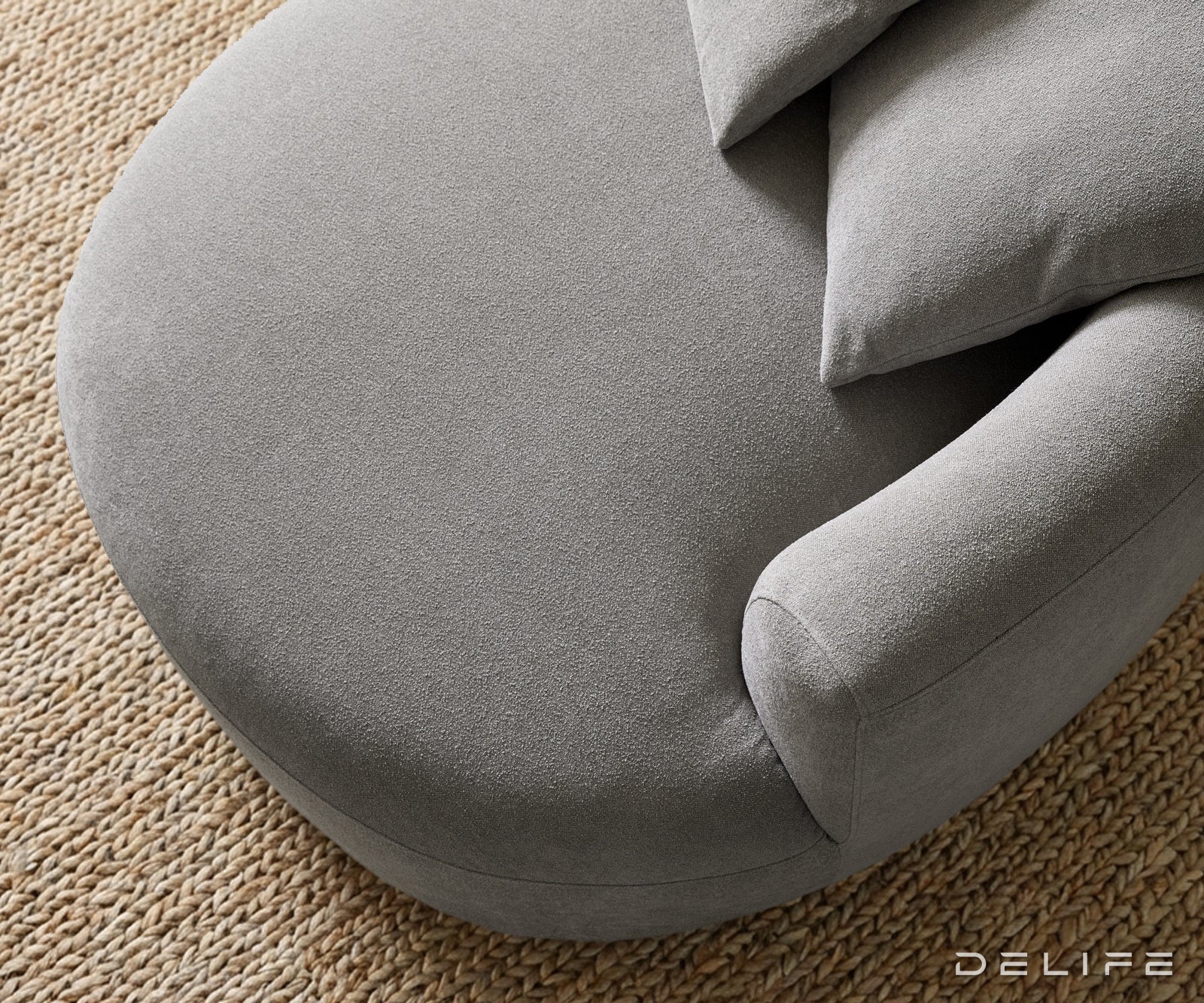 Sofa Edina 328x166cm, Materijal: Strukturirana tkanina