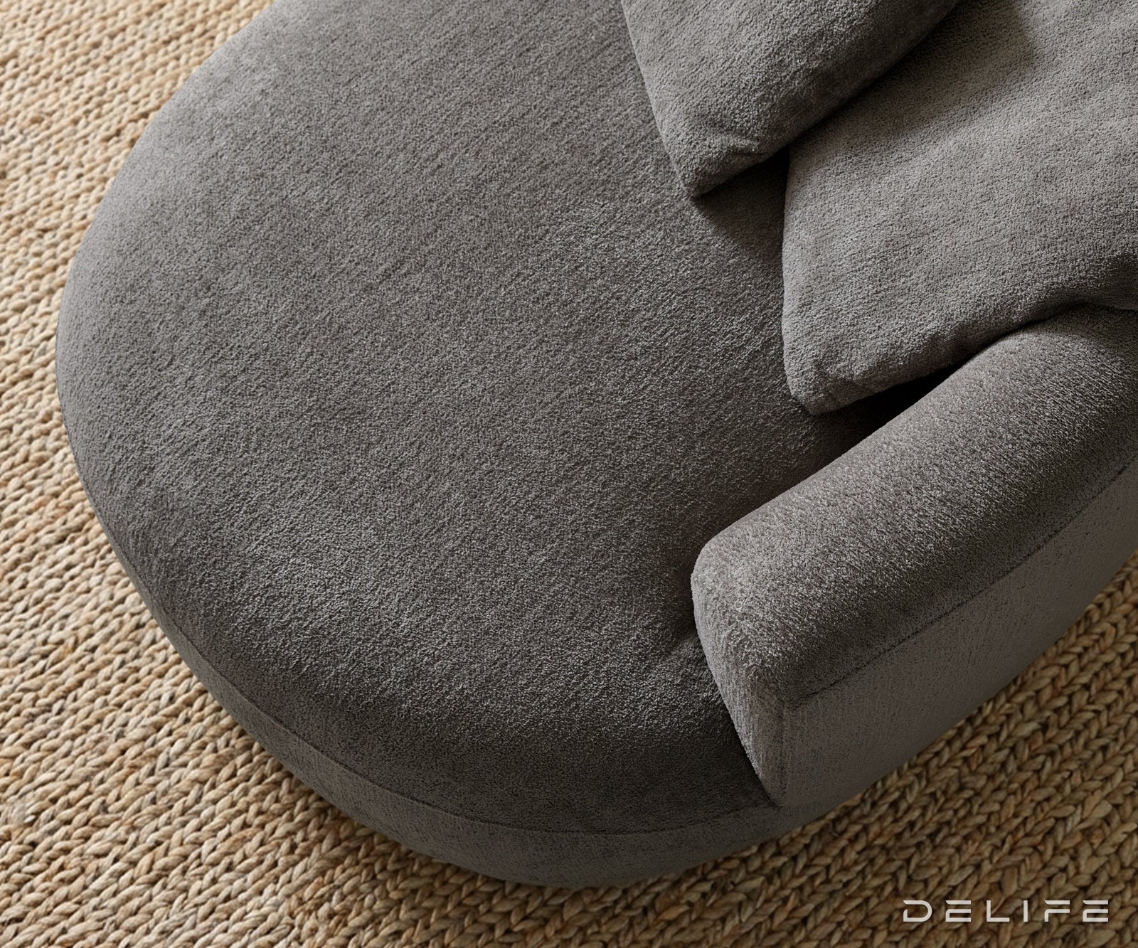 Sofa Edina 328x166cm, Materijal: Boucle