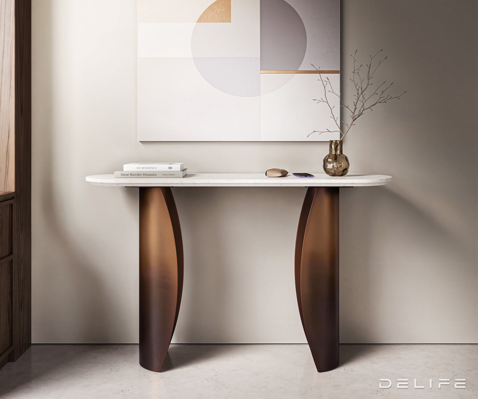 Konzola Solena 135x40cm, Materijal: Mramor