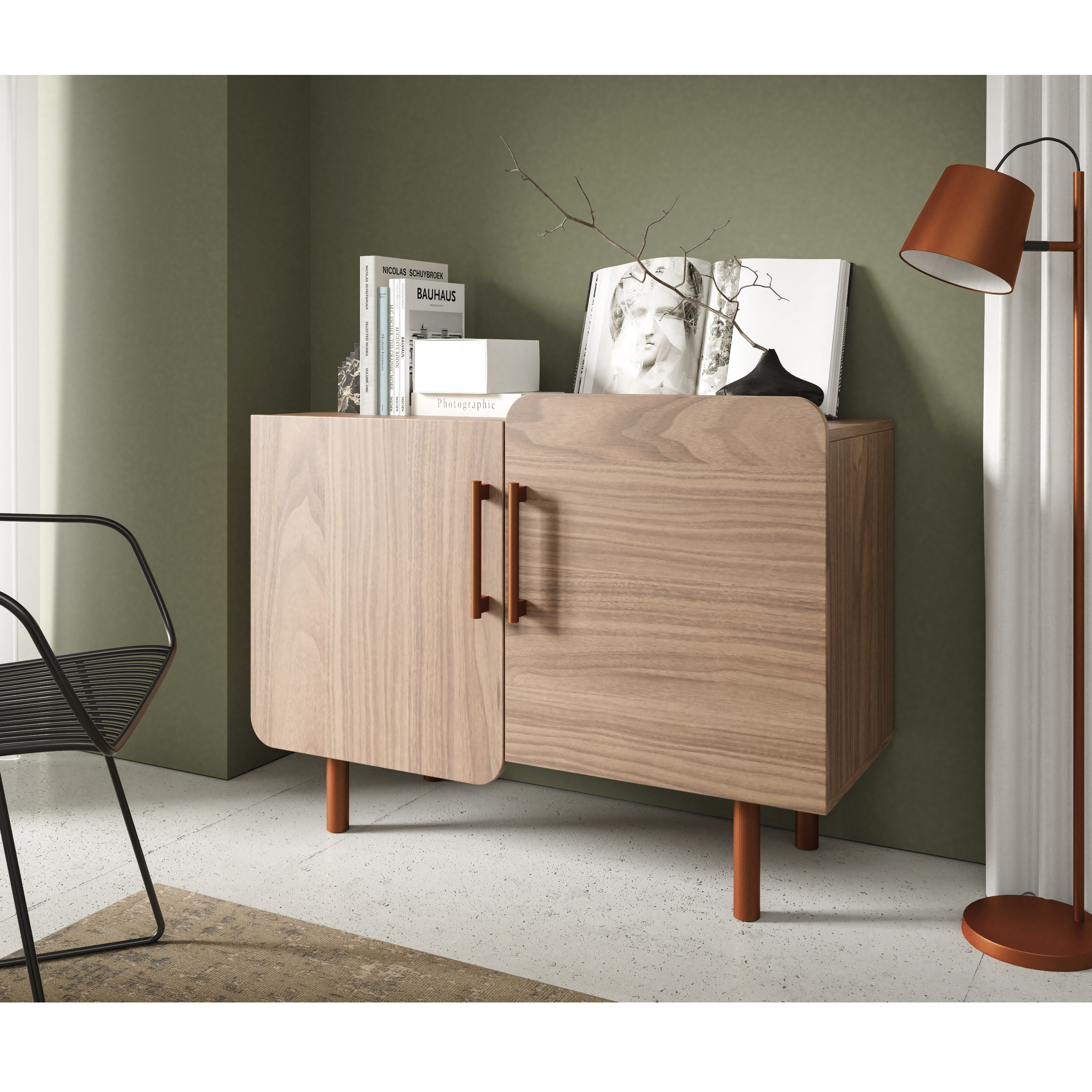 Komoda Livio 110x42cm, Materijal: Laminirana ploča