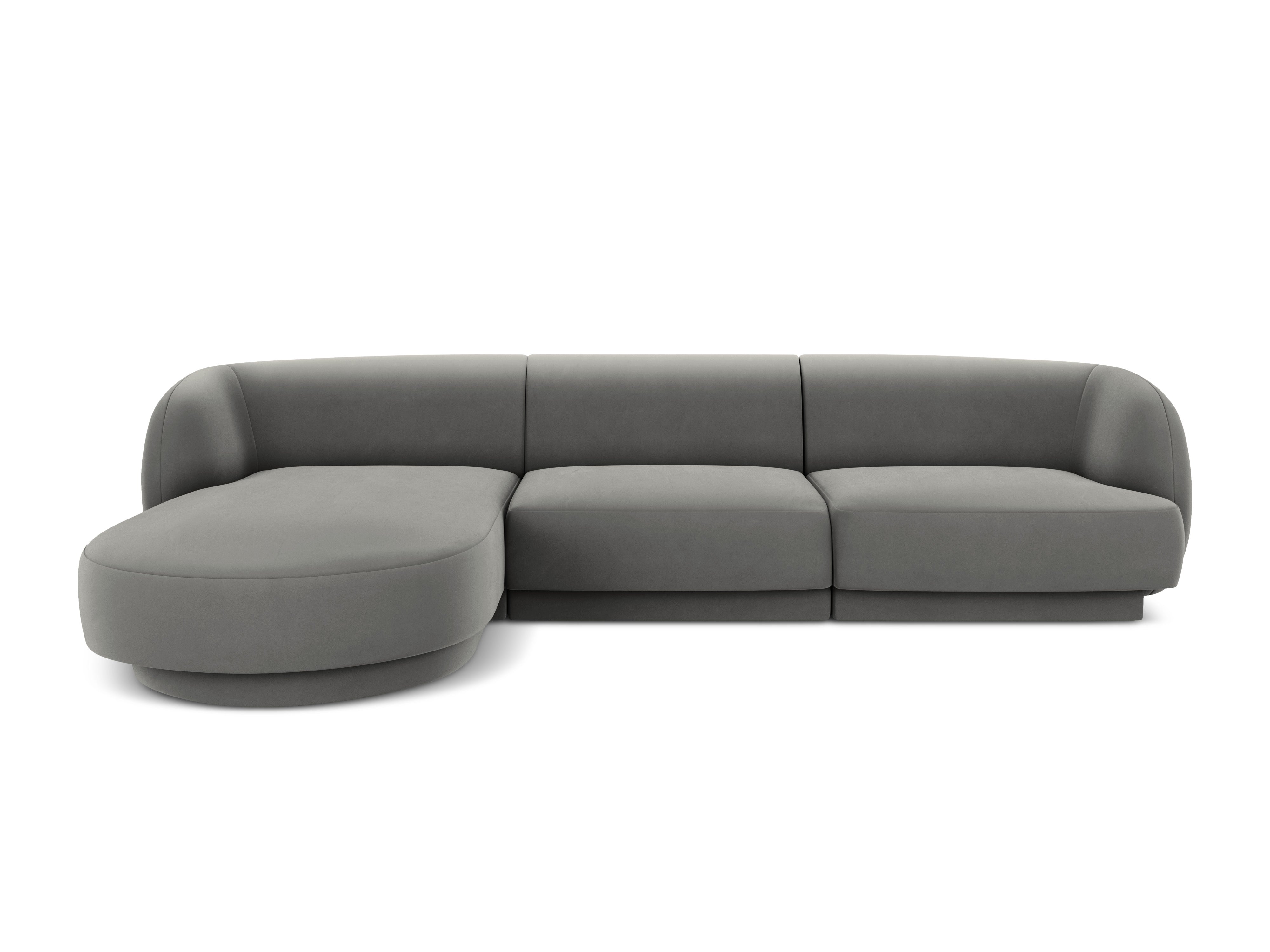 Kutna garnitura Miley 255x165cm, Materijal: Baršun
