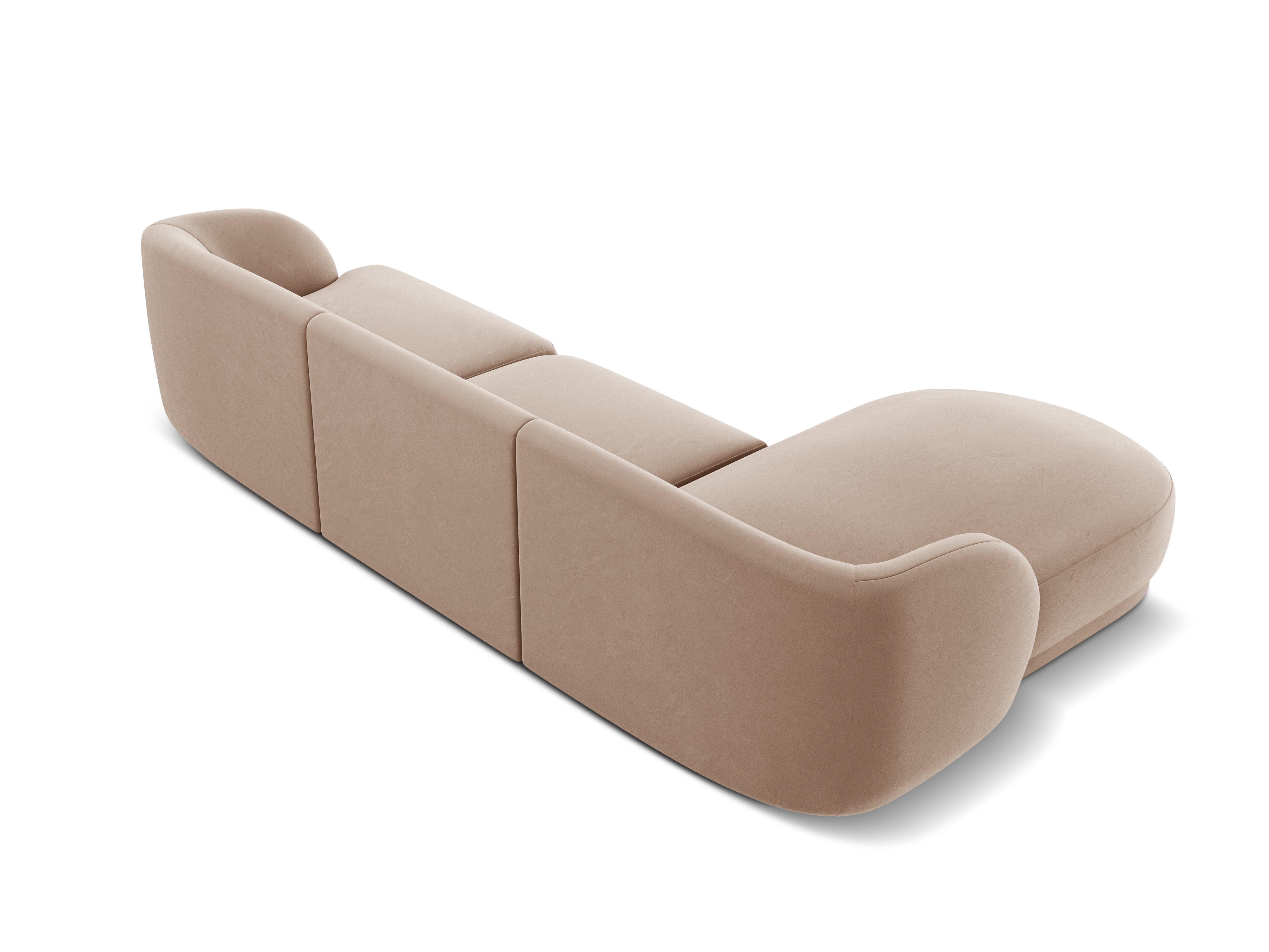 Kutna garnitura Miley 255x165cm, Materijal: Baršun