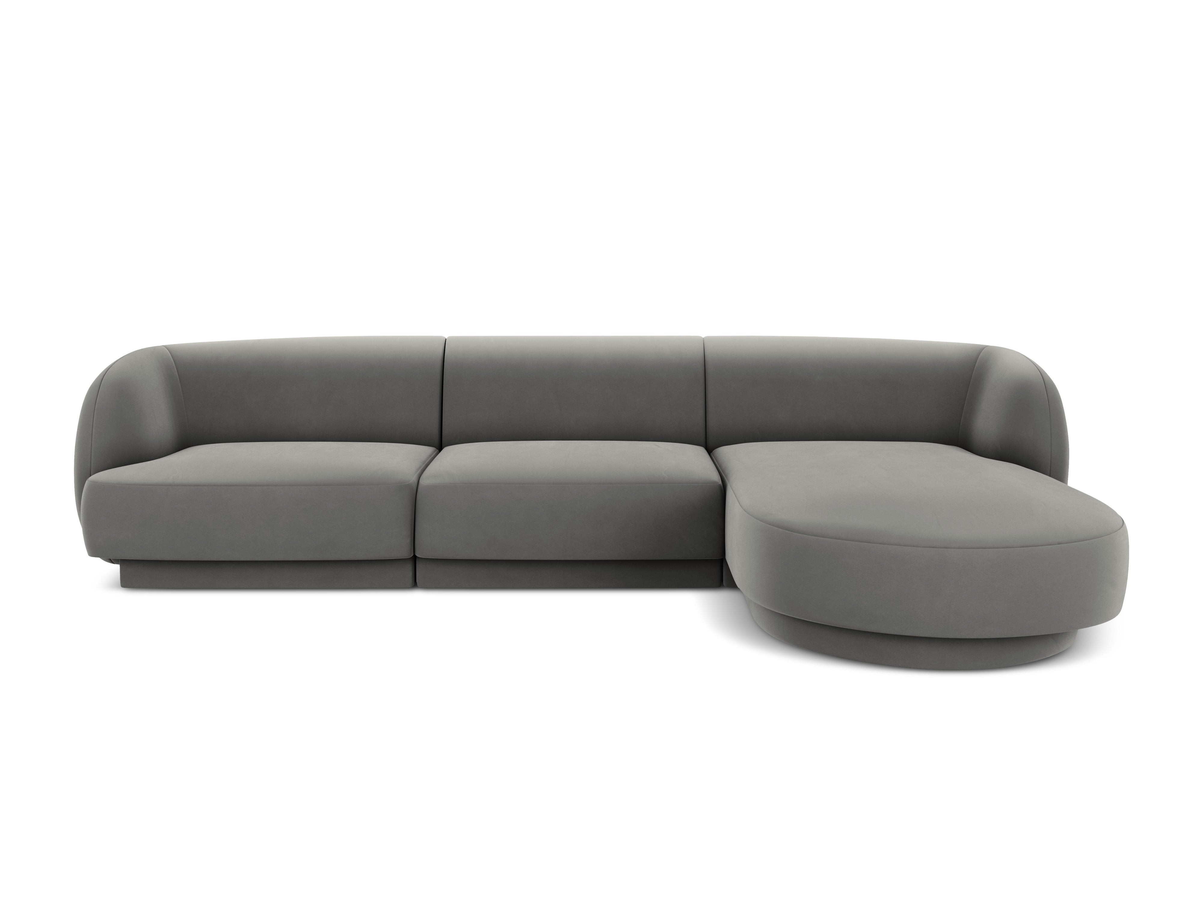 Kutna garnitura Miley 255x165cm, Materijal: Baršun