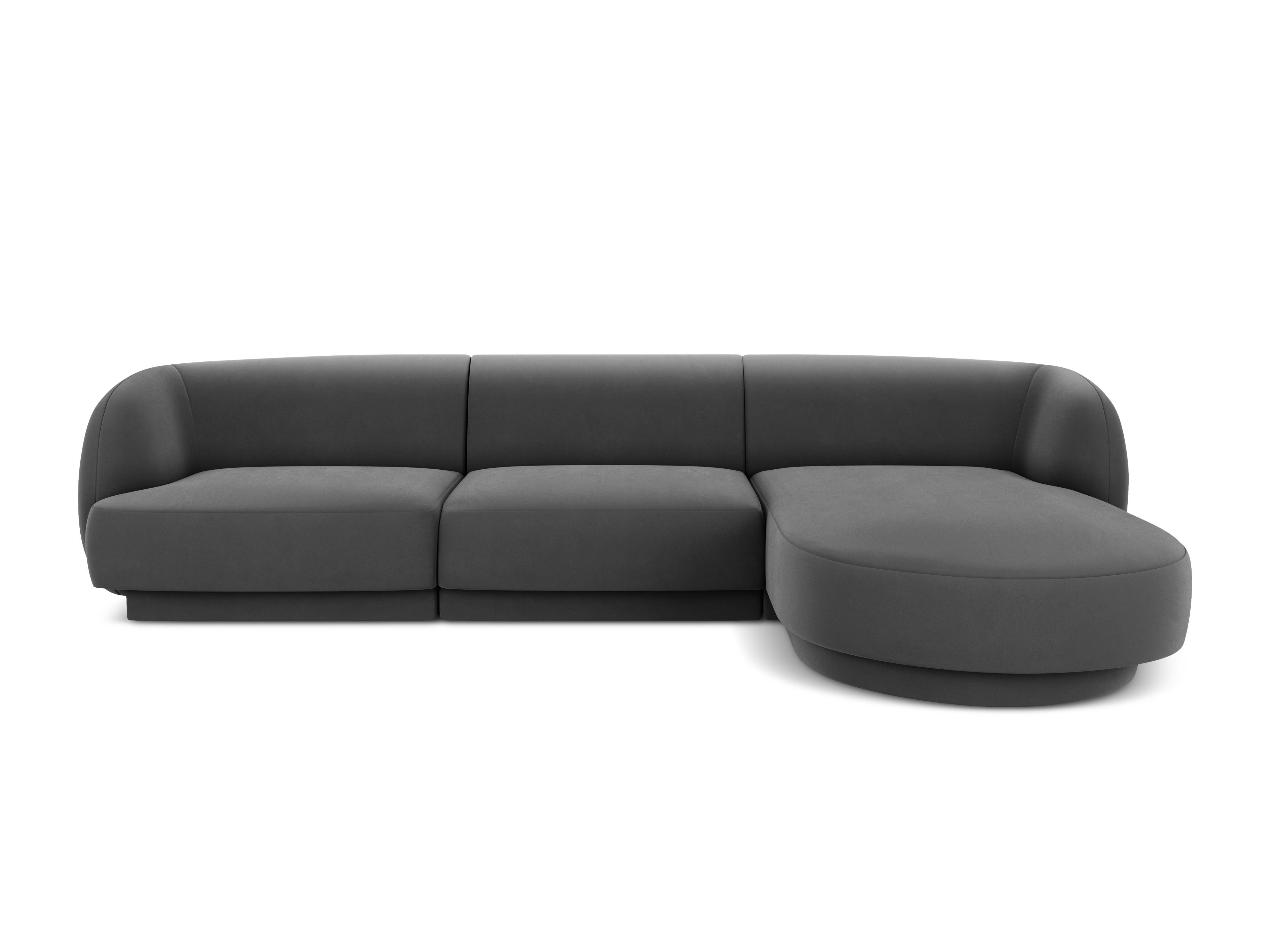 Kutna garnitura Miley 255x165cm, Materijal: Baršun
