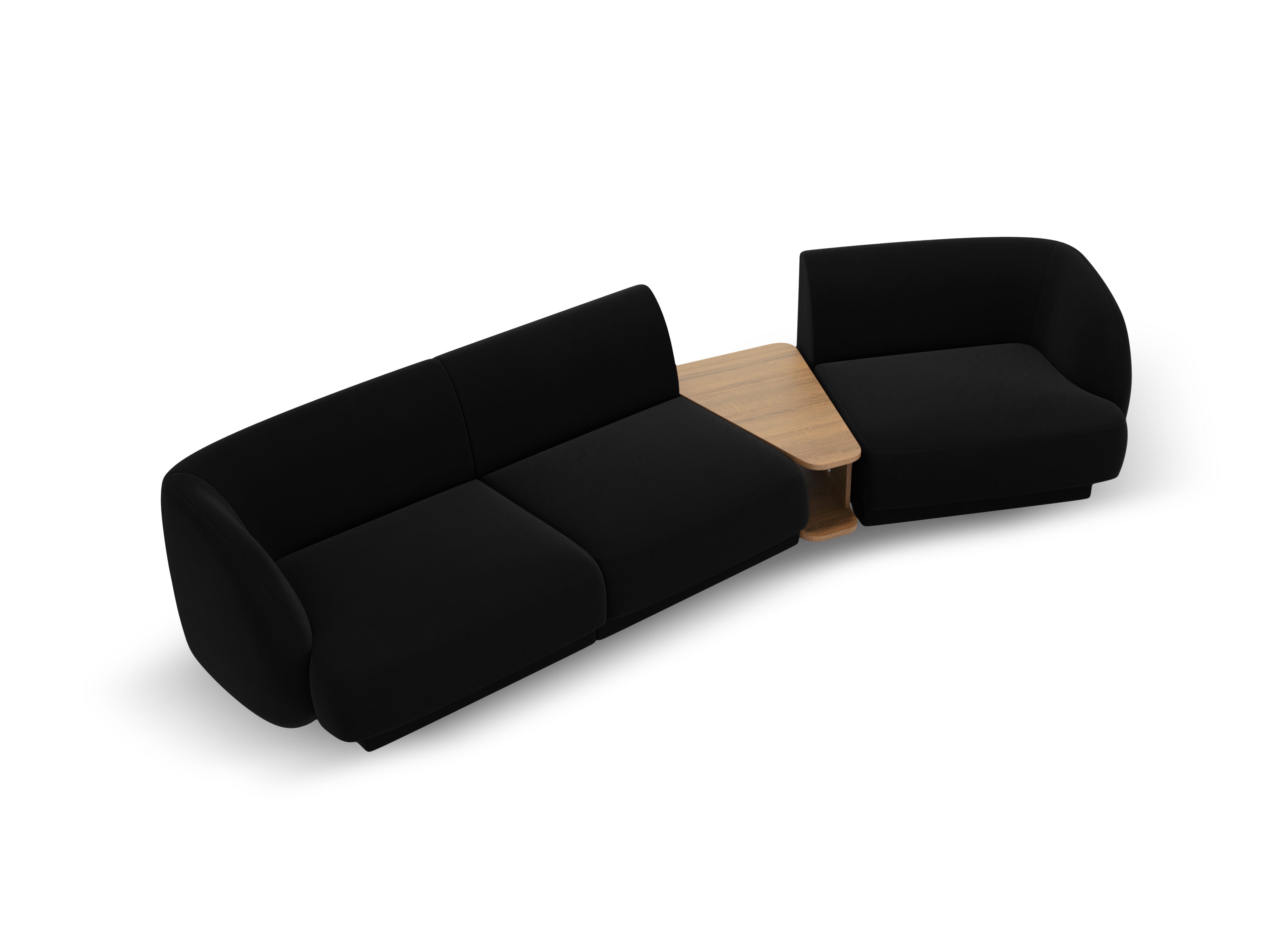 Kutna garnitura Miley 303x126cm, Materijal: Baršun