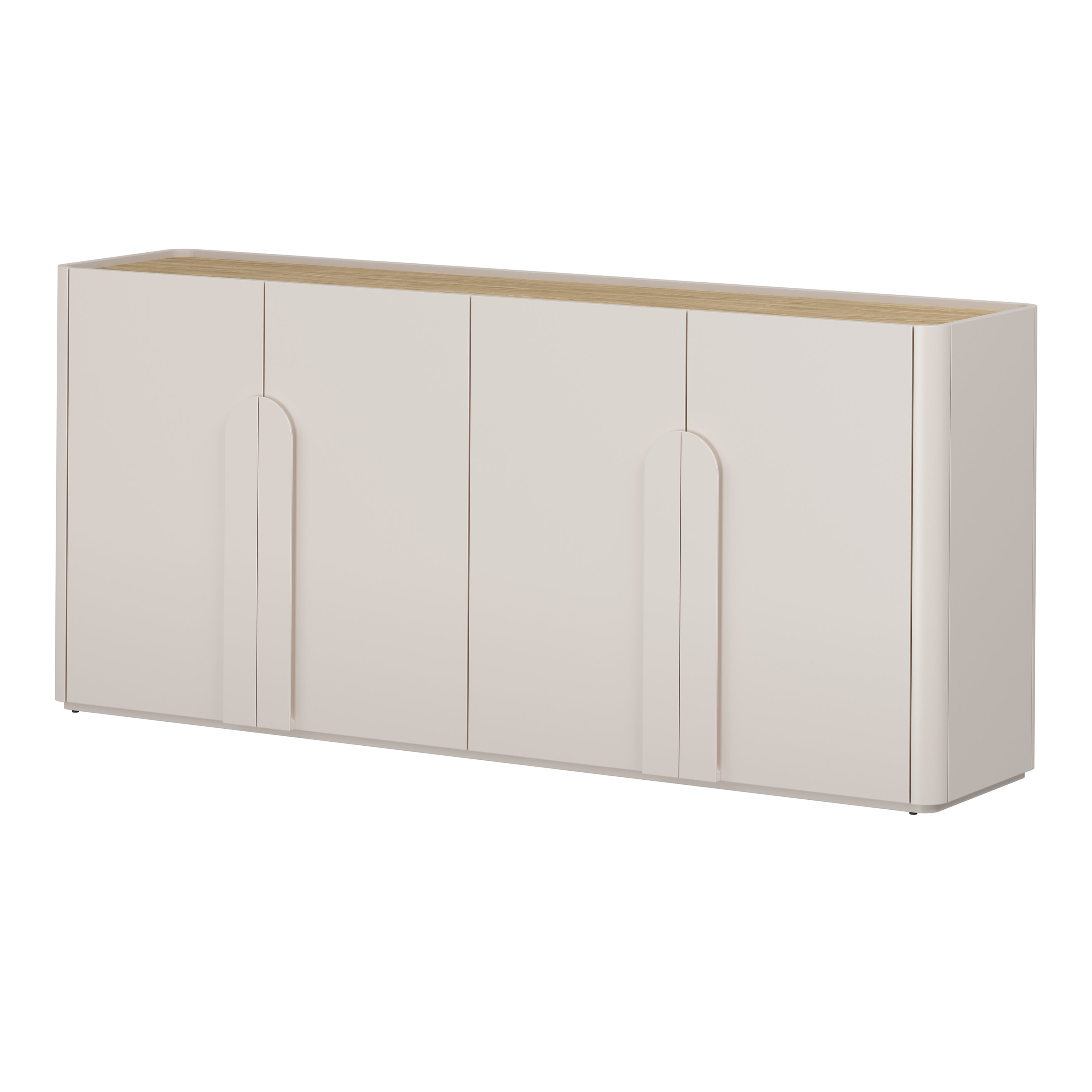 Komoda Amilio 200cm, Materijal: MDF