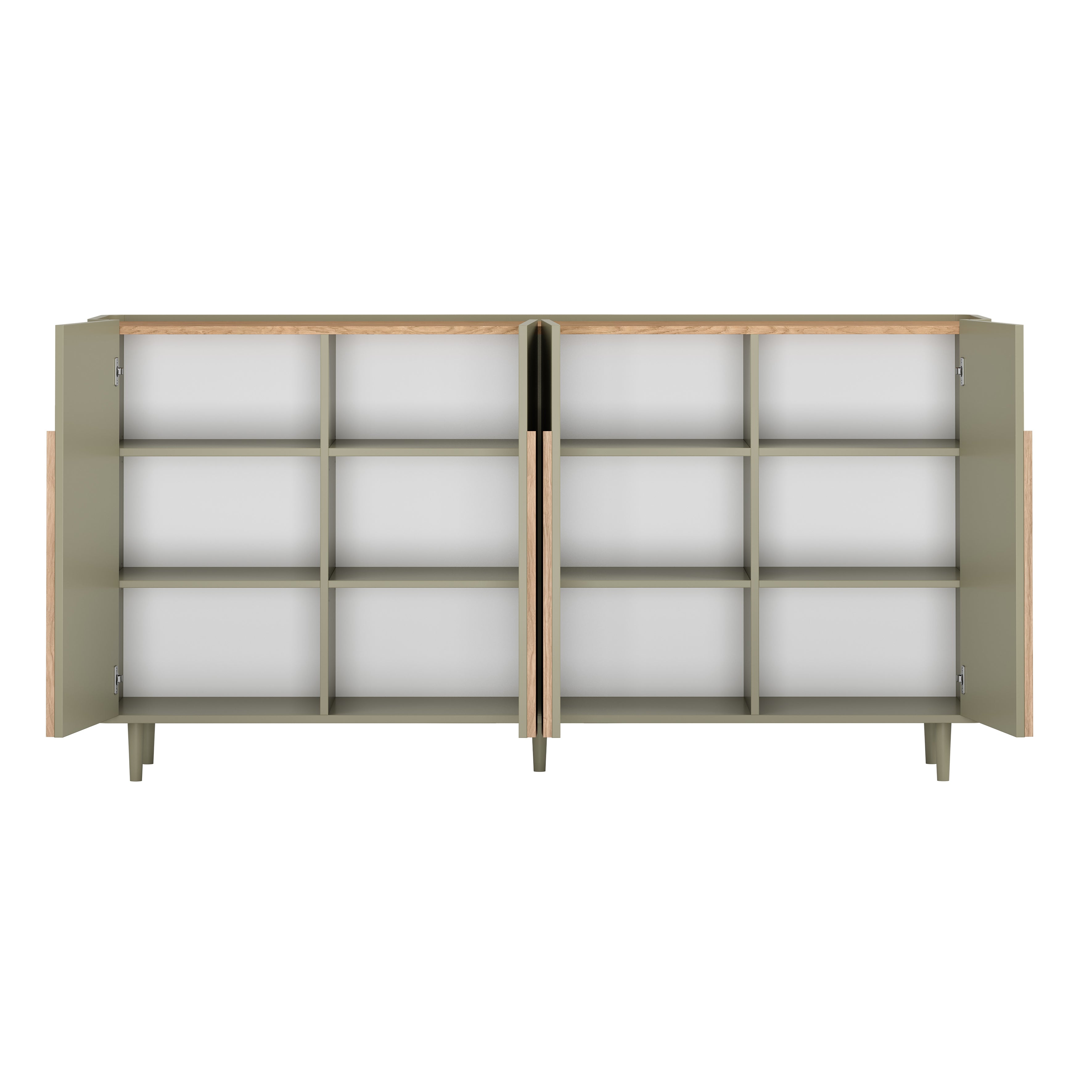 Komoda Amilio 200cm, Materijal: MDF
