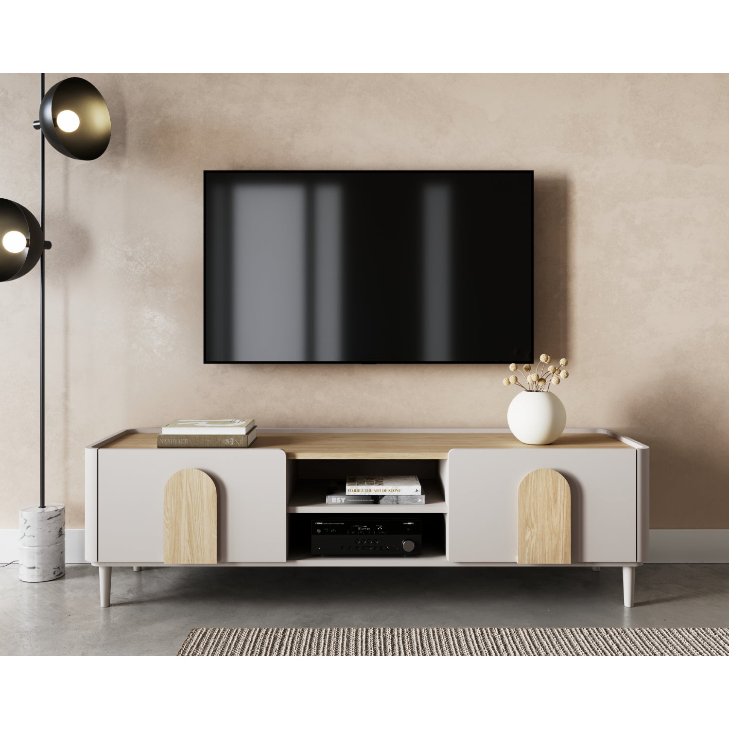 TV Komoda Amilio 170 cm, Materijal: MDF