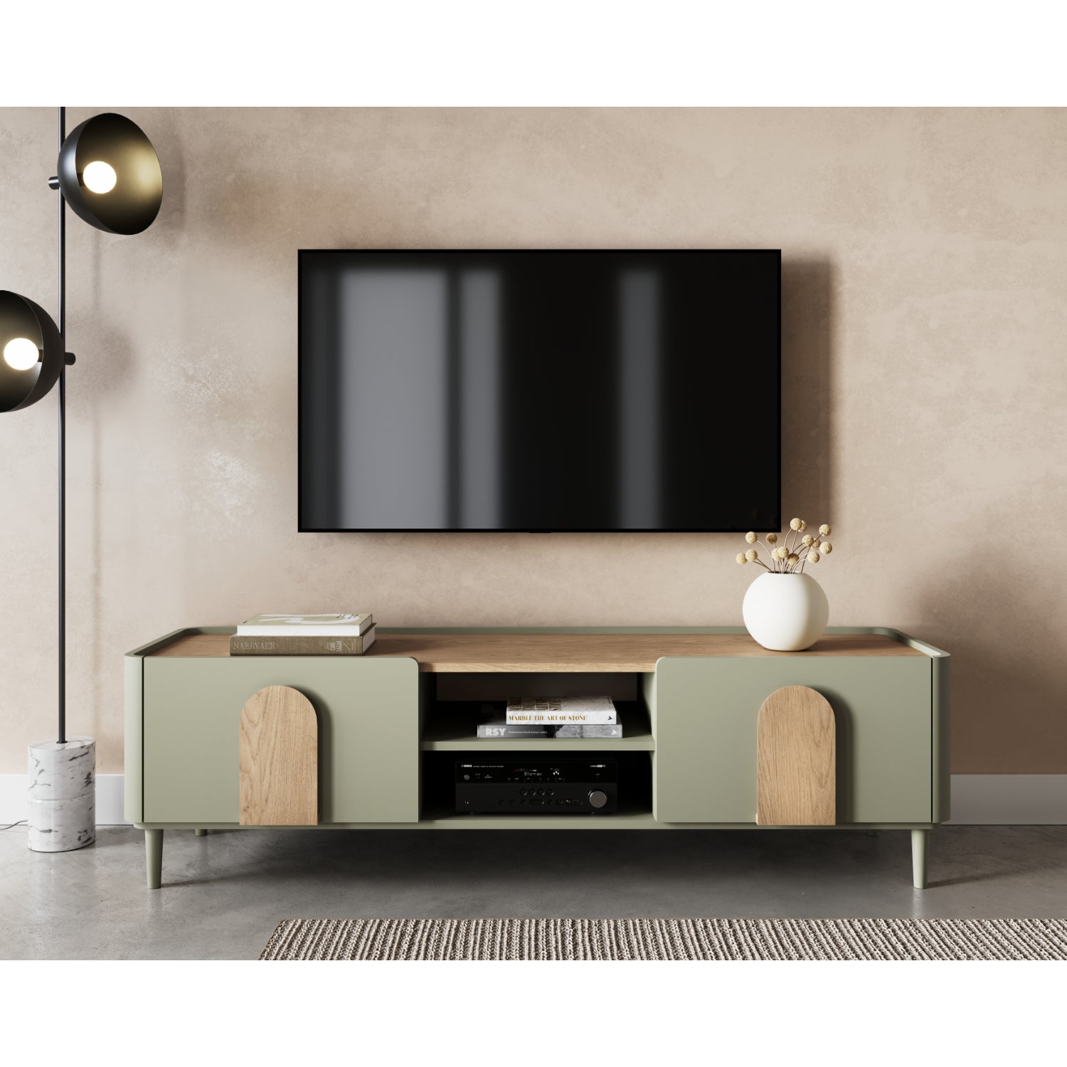 TV Komoda Amilio 170 cm, Materijal: MDF