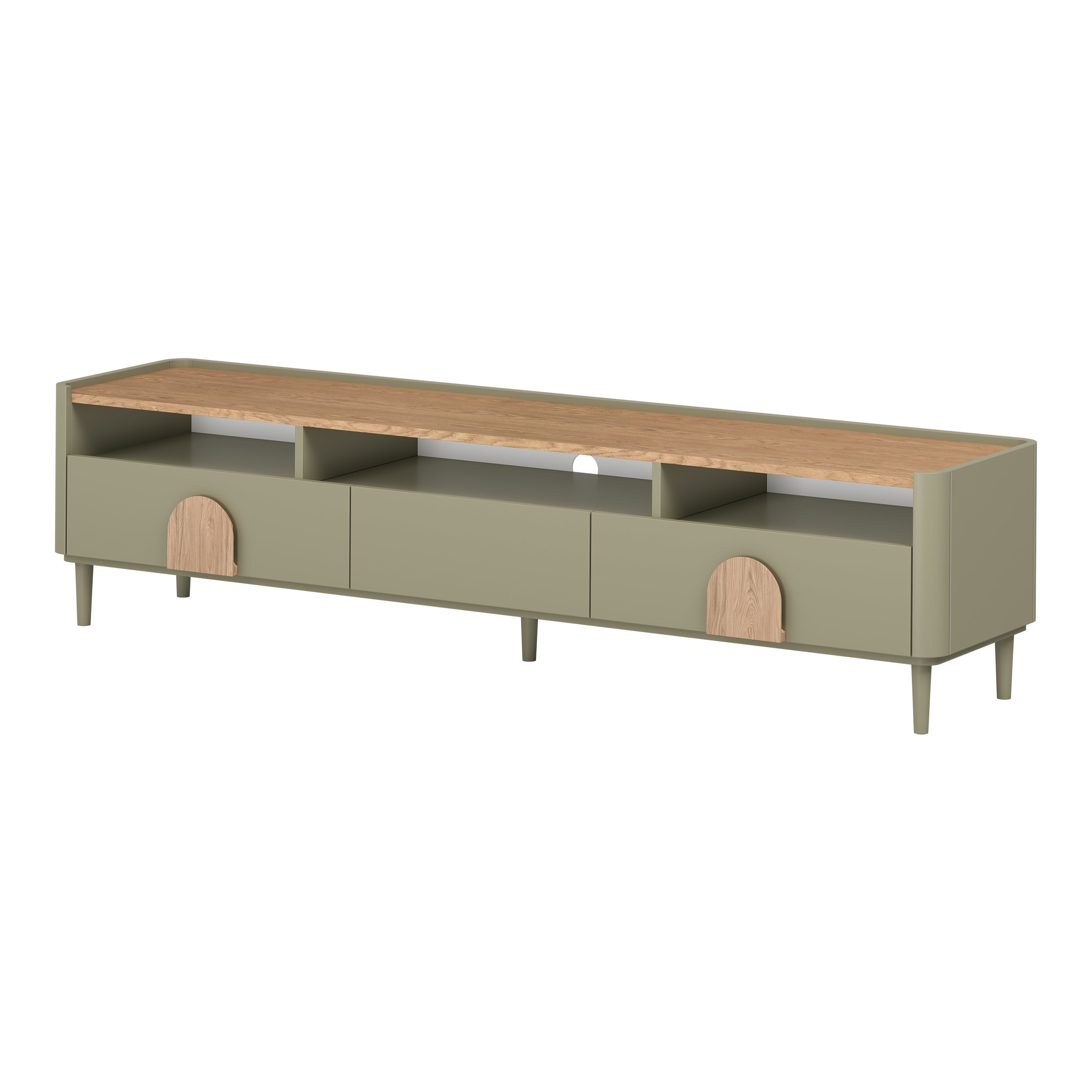 TV Komoda Amilio 200 cm, Materijal: MDF