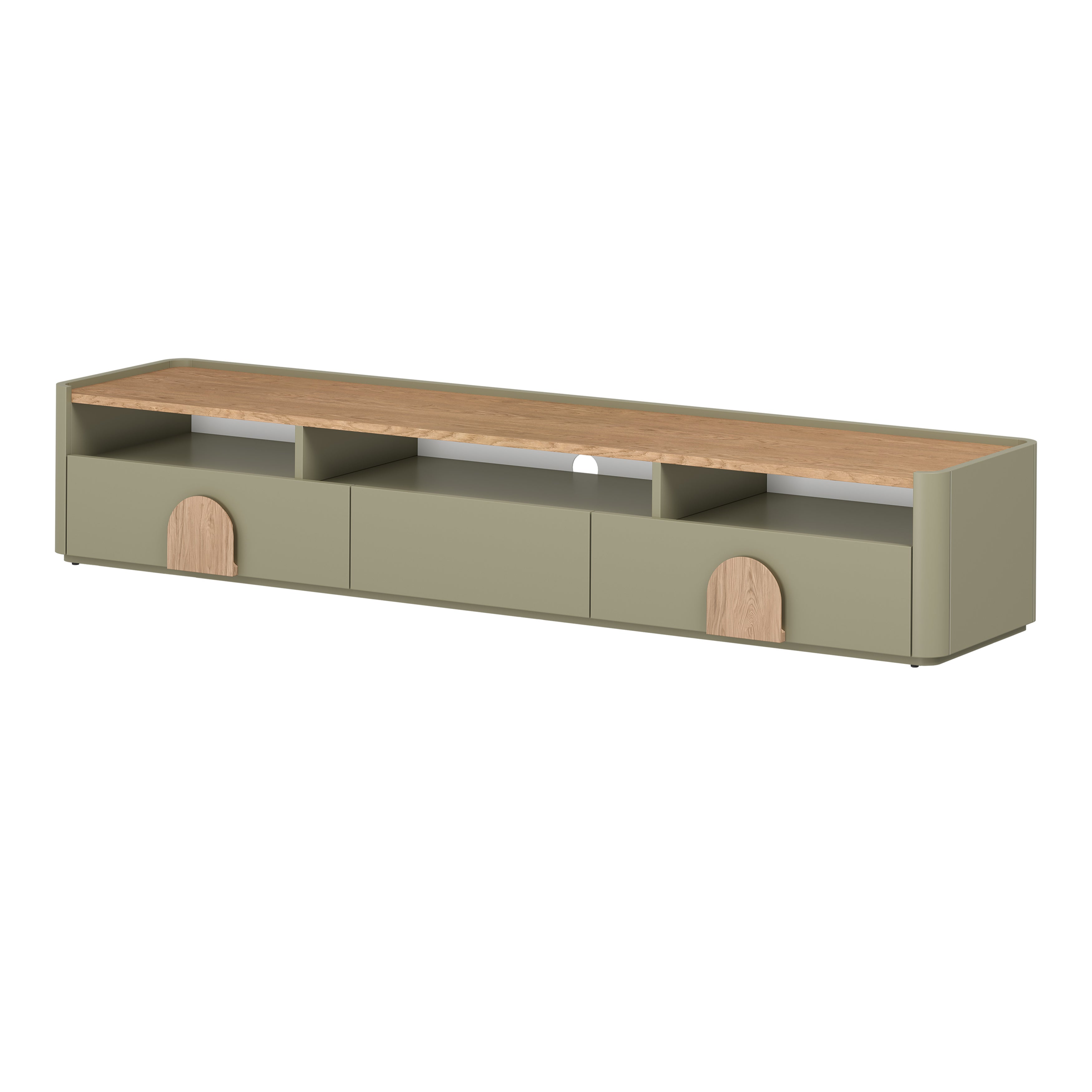 TV Komoda Amilio 200 cm, Materijal: MDF