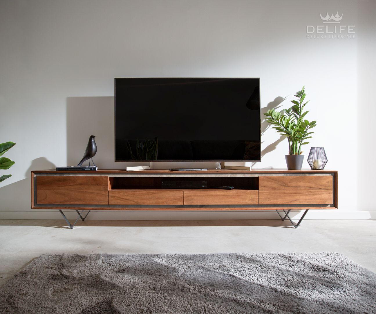 Komoda Stonegrace 240cm, Materijal: Bagrem