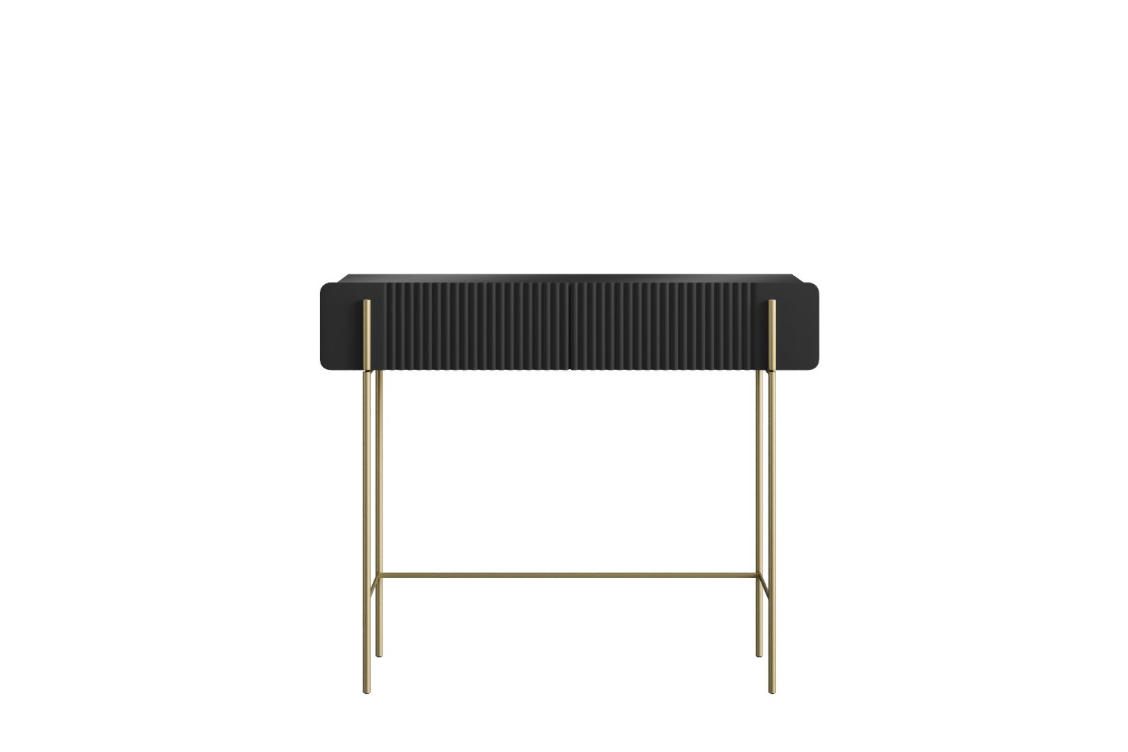 Pomoćni stolić Malmi 100cm, 2 Ladice, Materijal: MDF