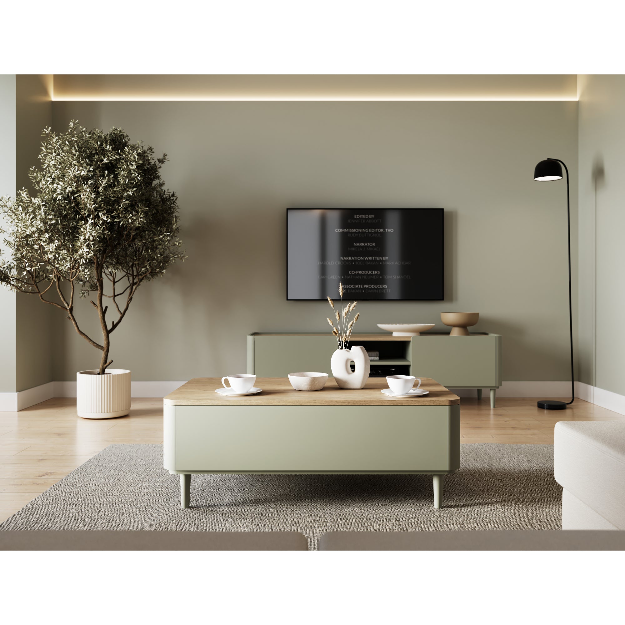 Klub stolić Elivo 100x60cm, Materijal: MDF,Melaminska ploča