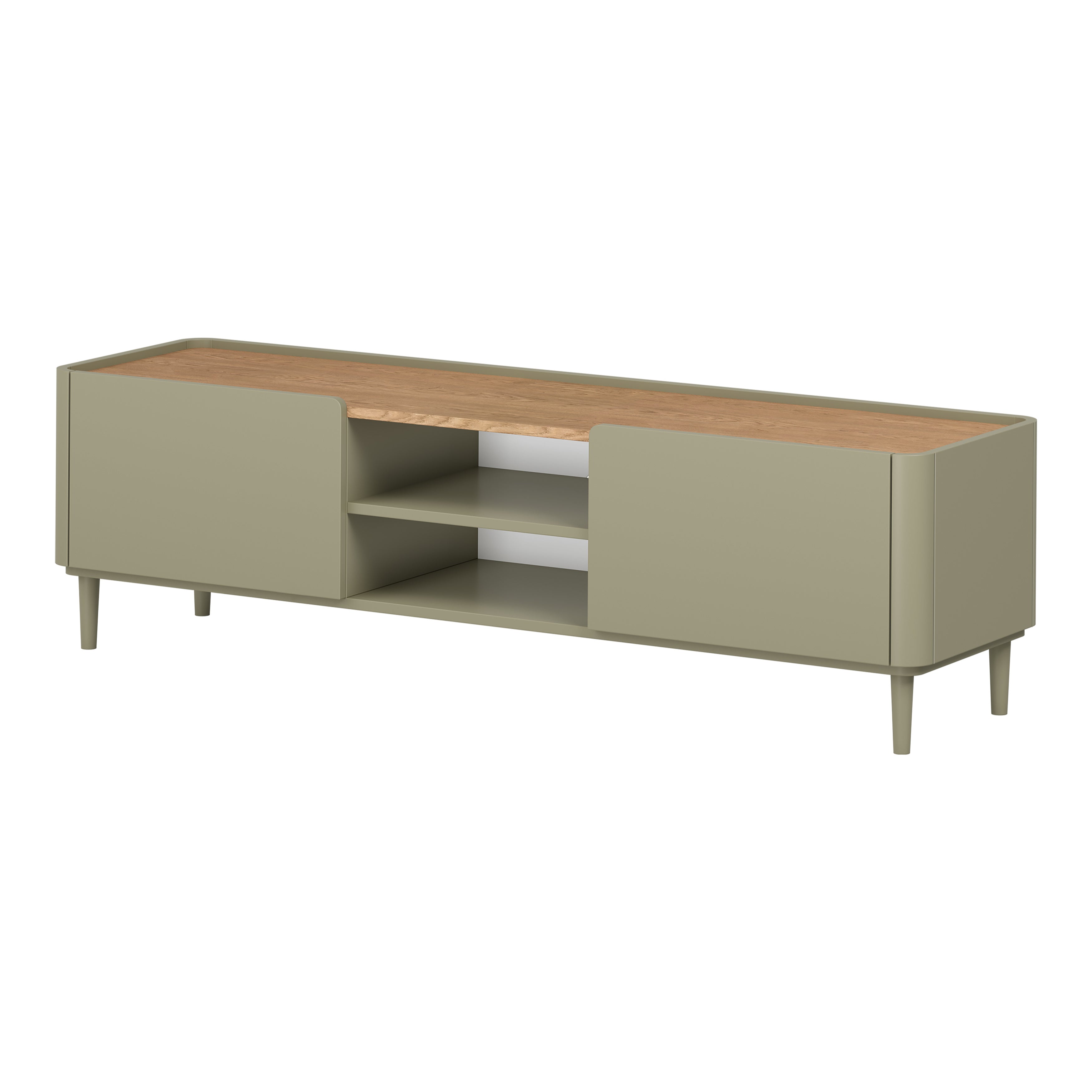 TV Komoda Elivo 170cm, Materijal: MDF,Melaminska ploča