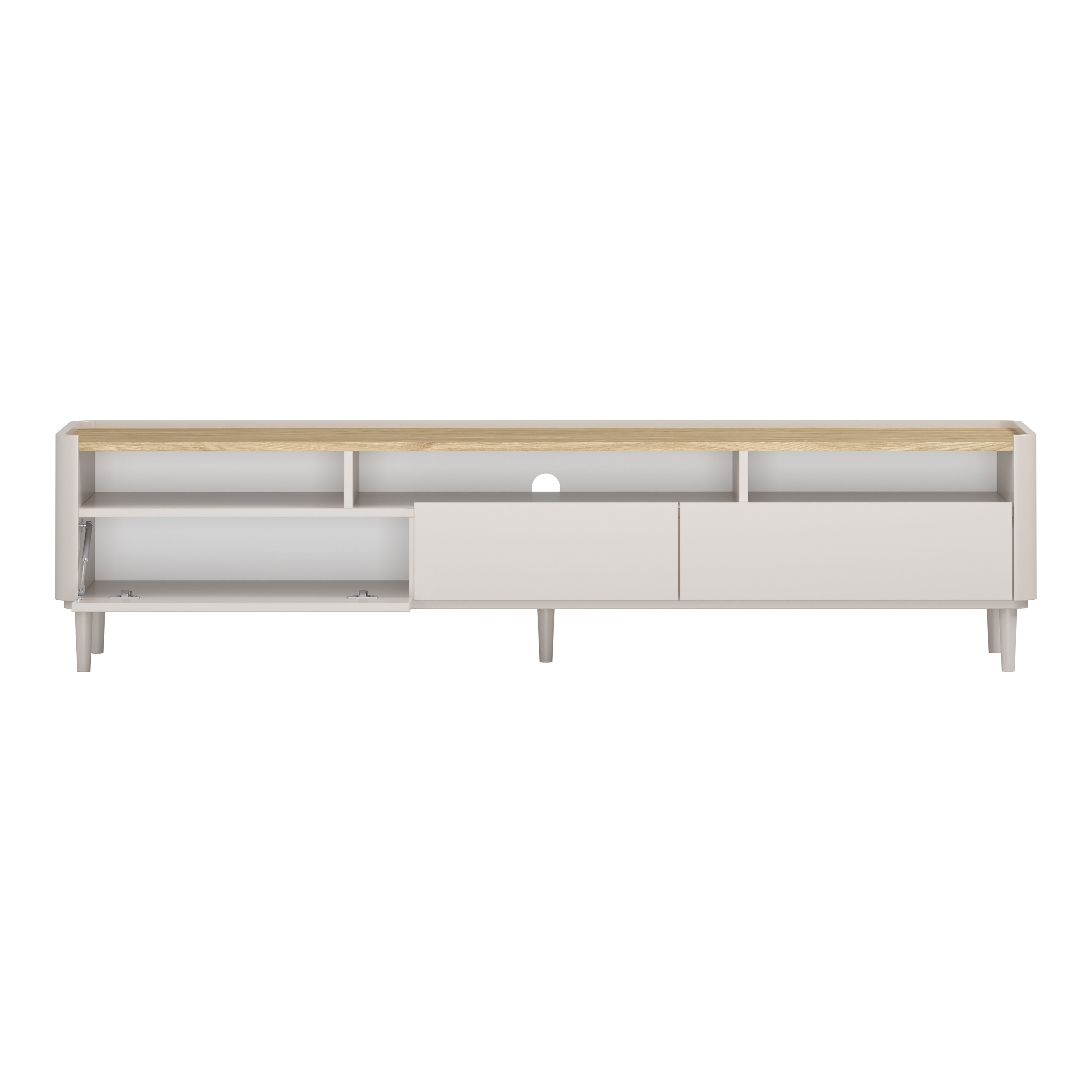 TV Komoda Elivo 200cm, Materijal: MDF,Melaminska ploča