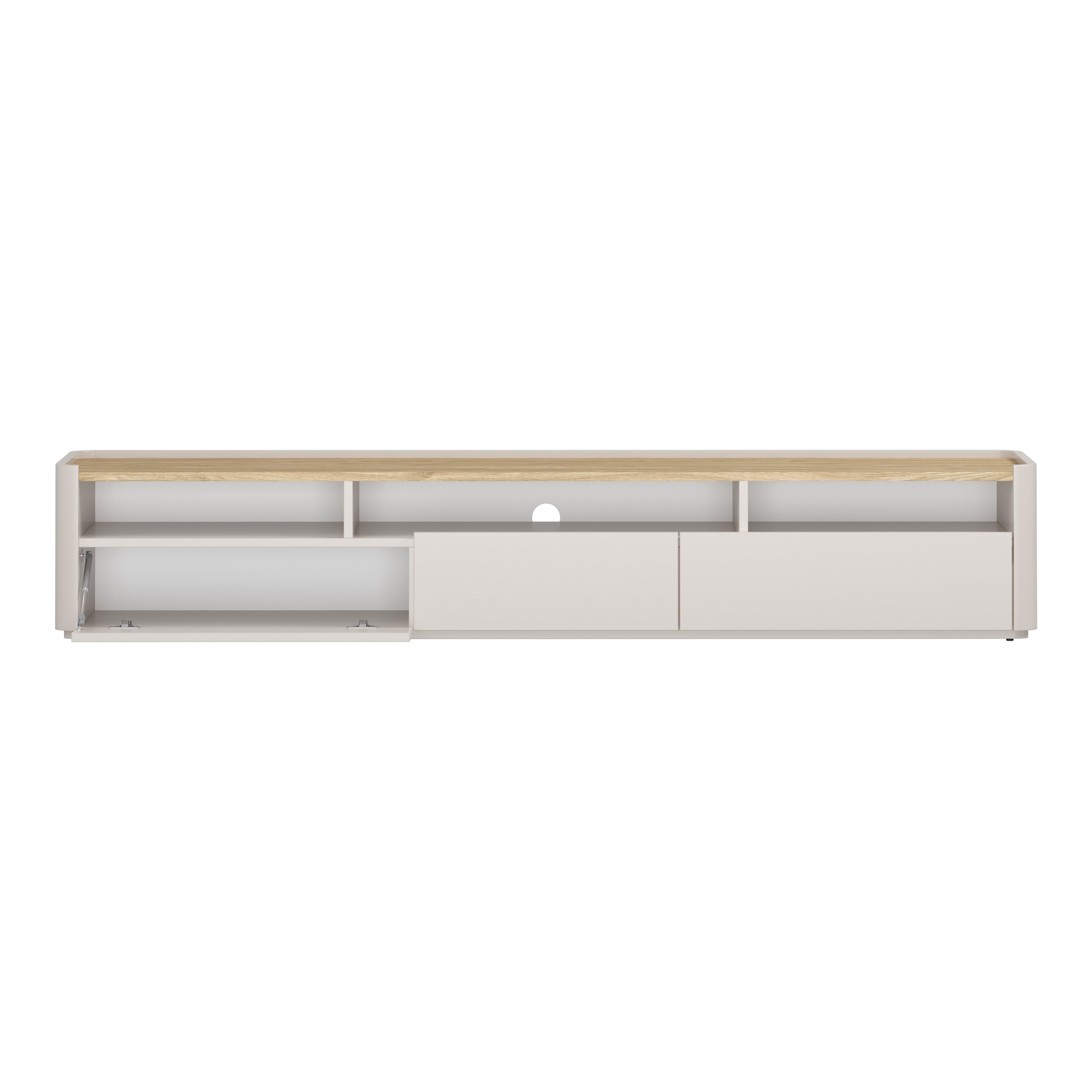 TV Komoda Elivo 200cm, Materijal: MDF,Melaminska ploča
