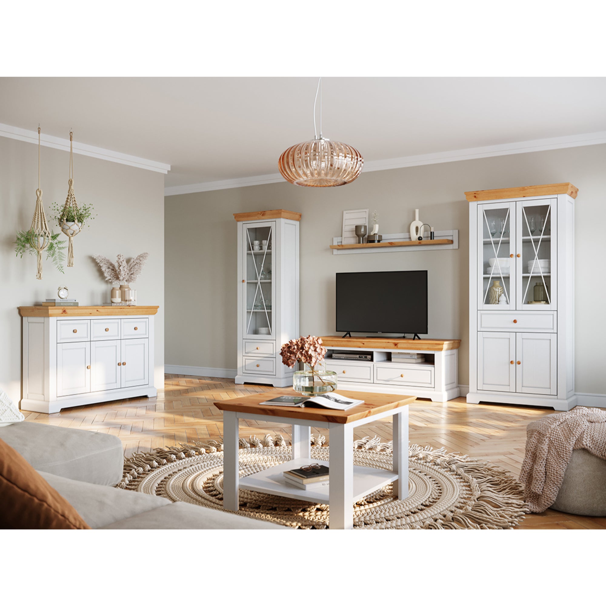 Klub stolić Marone 70x70cm, Materijal: Masivna Borovina