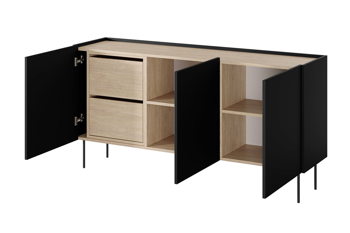 Komoda Desin 170cm, 3 vrata i 2 ladice, Materijal: MDF