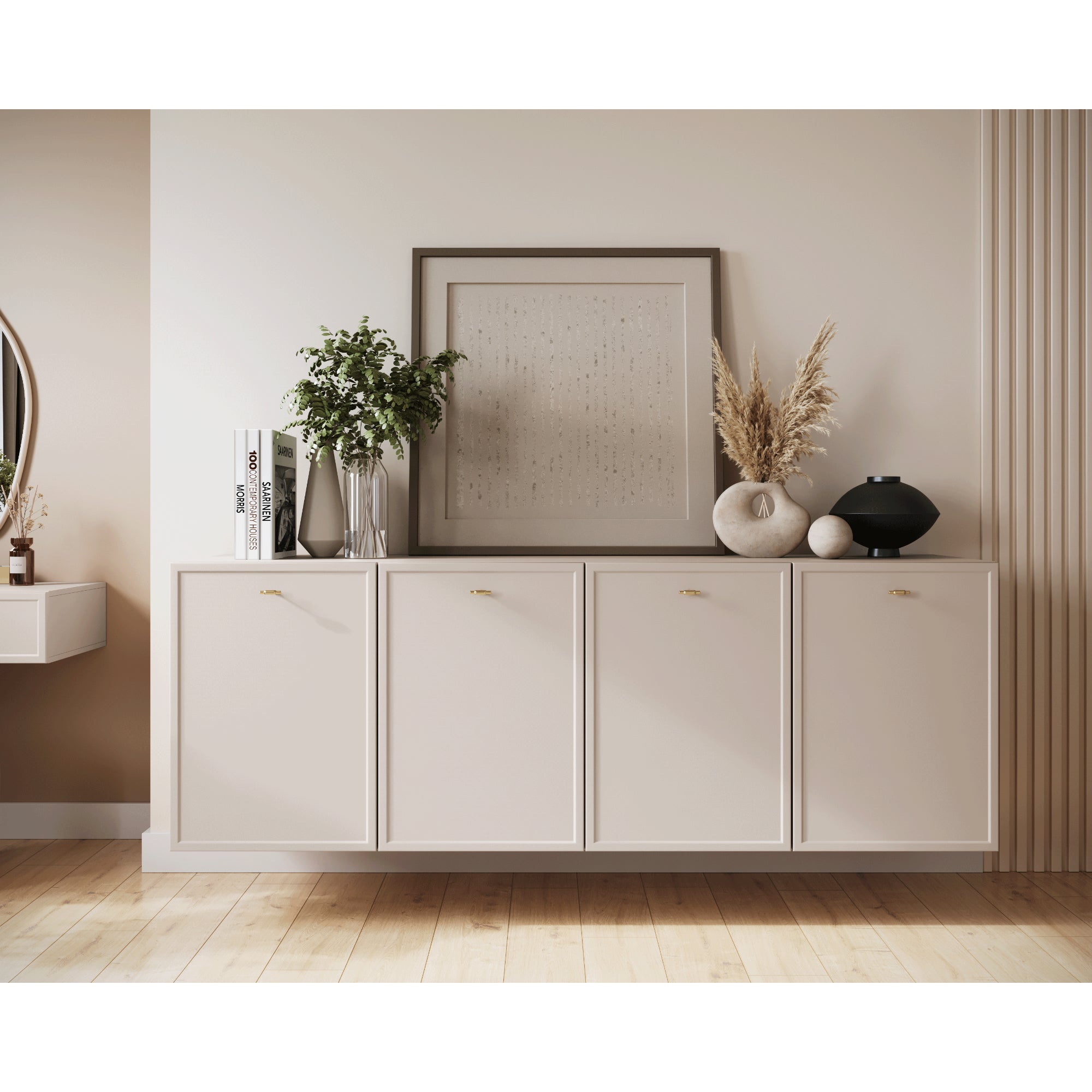 Komoda Lorini 200cm, Materijal: MDF