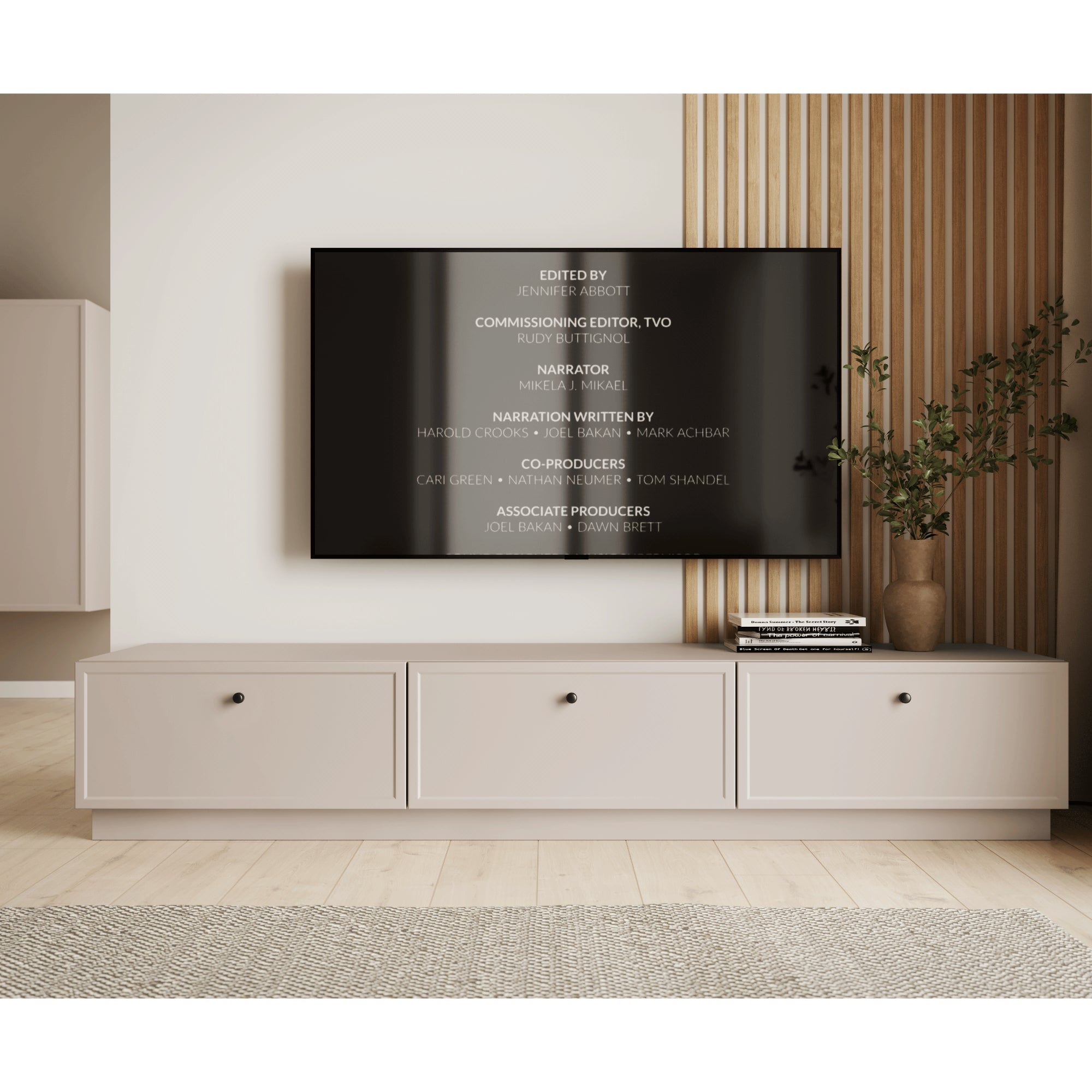TV Komoda Lorini 200cm, Materijal: MDF