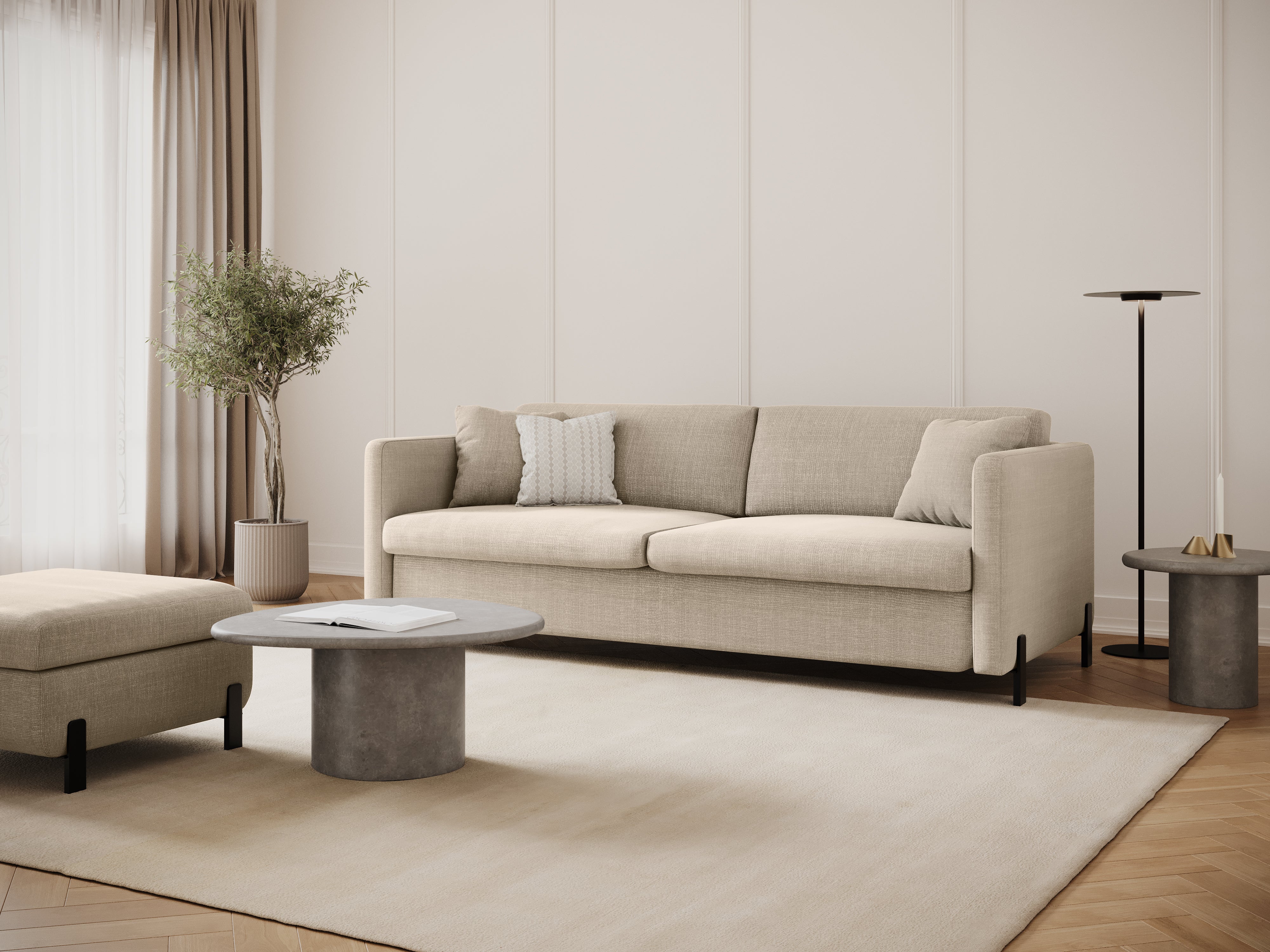 Sofa Gloria 202x102cm, Materijal: Strukturirana tkanina