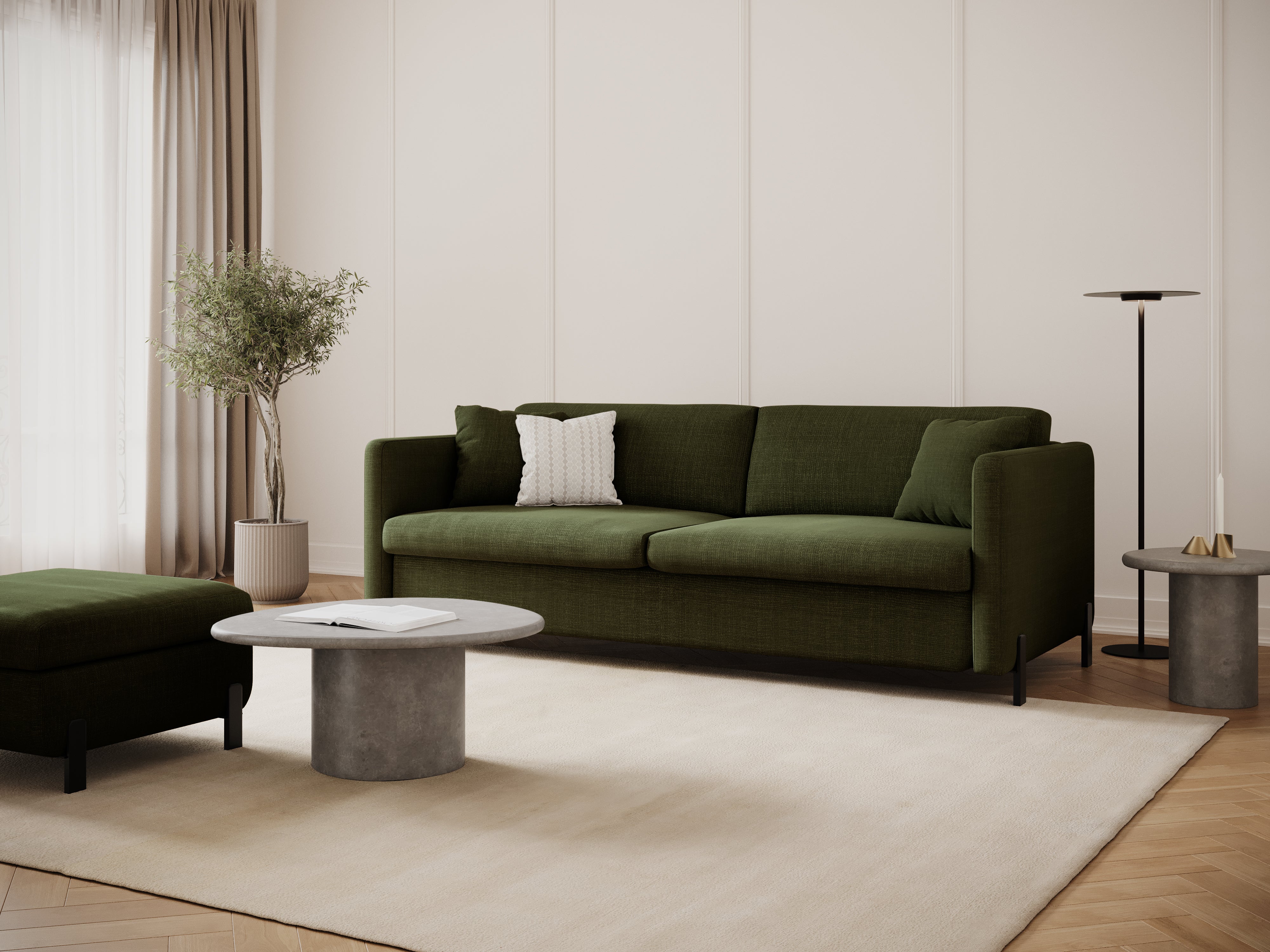 Sofa Gloria 202x102cm, Materijal: Strukturirana tkanina